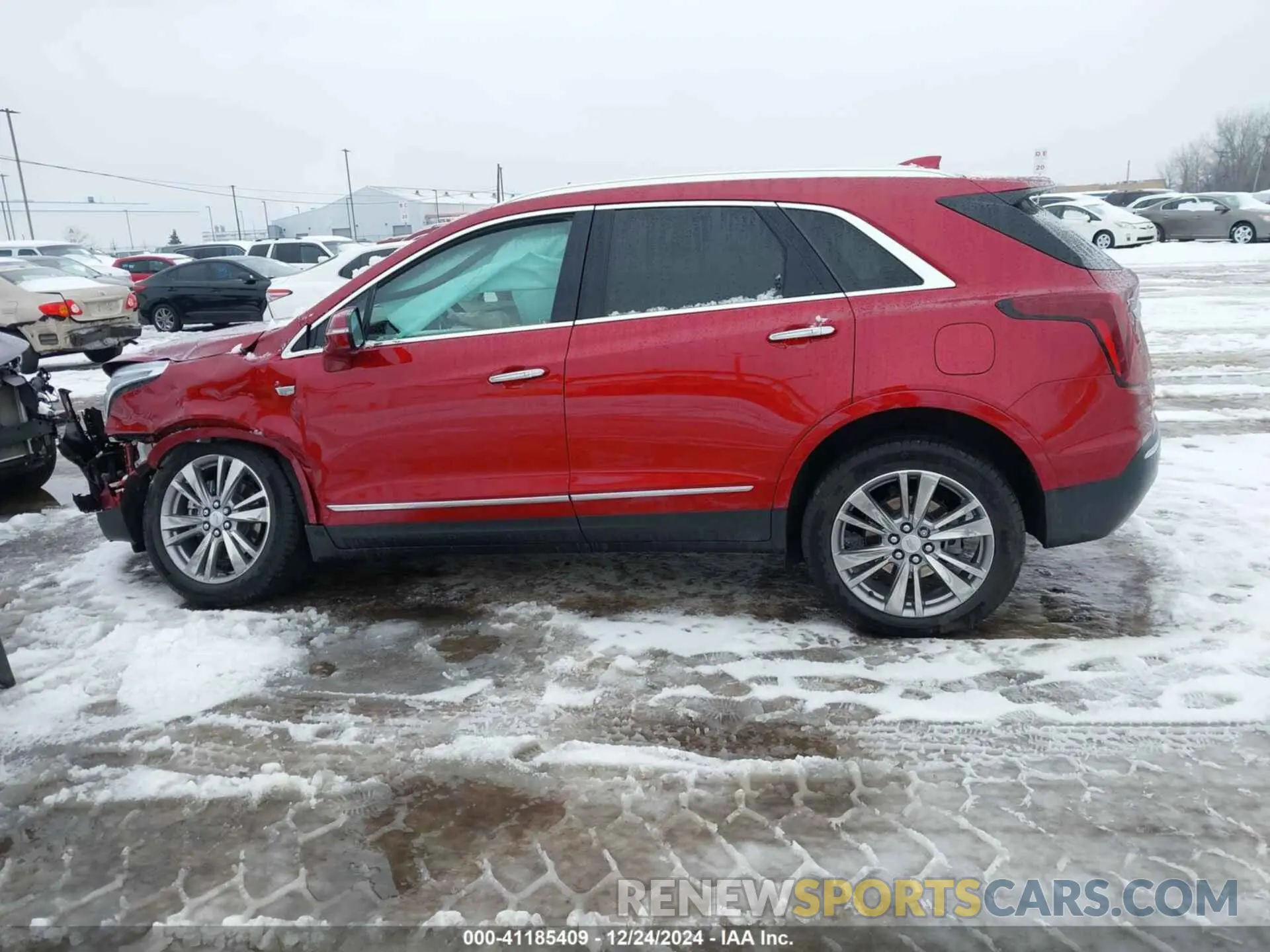 14 fotografías del automóvil dañado 1GYKNDRS6PZ111495 CADILLAC XT5 2023