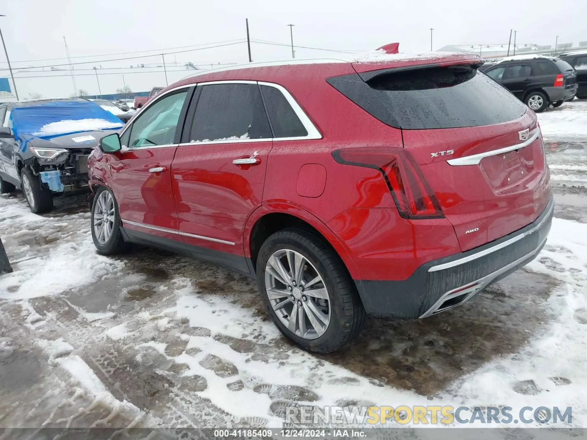 3 fotografías del automóvil dañado 1GYKNDRS6PZ111495 CADILLAC XT5 2023