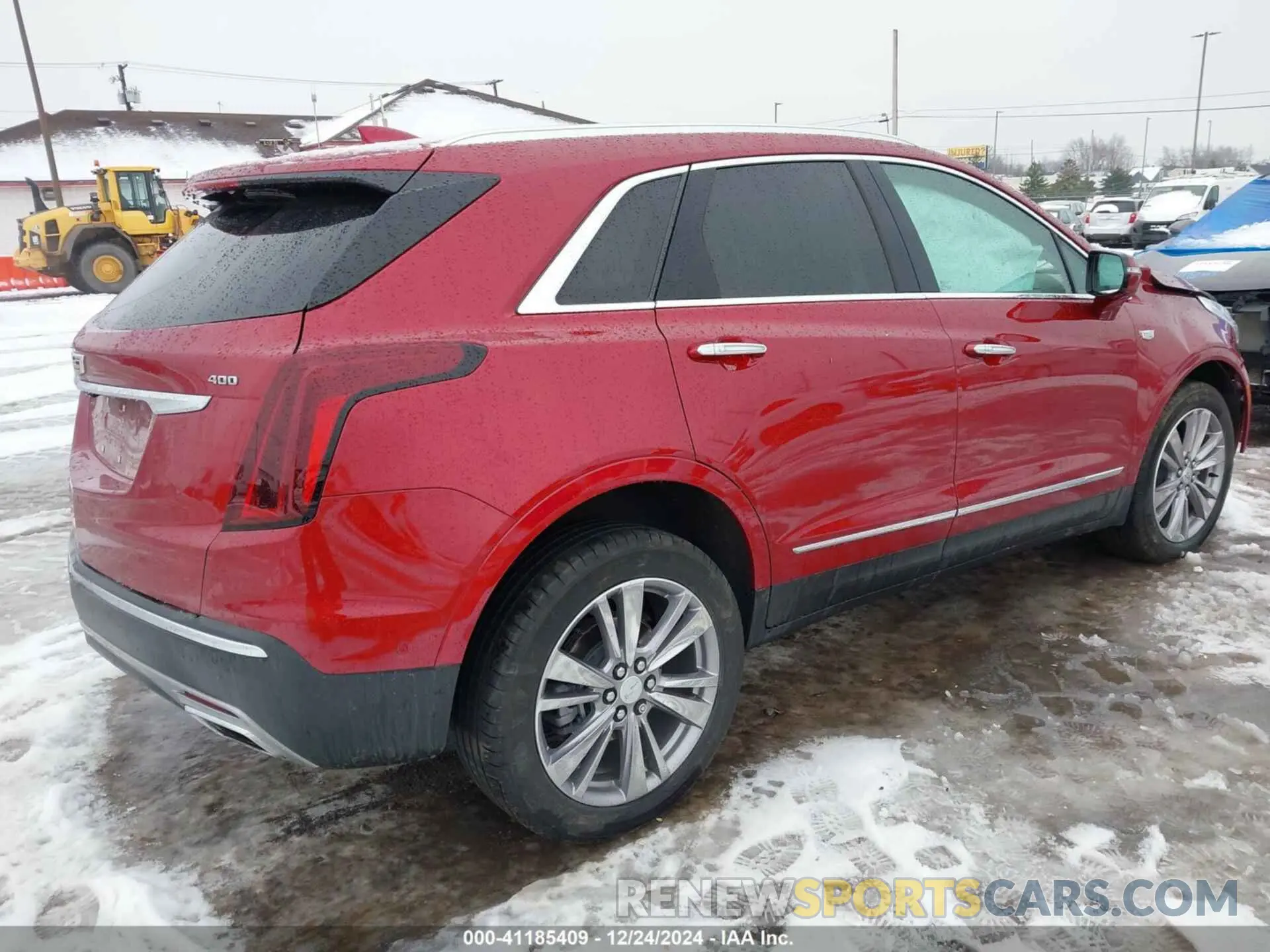 4 fotografías del automóvil dañado 1GYKNDRS6PZ111495 CADILLAC XT5 2023