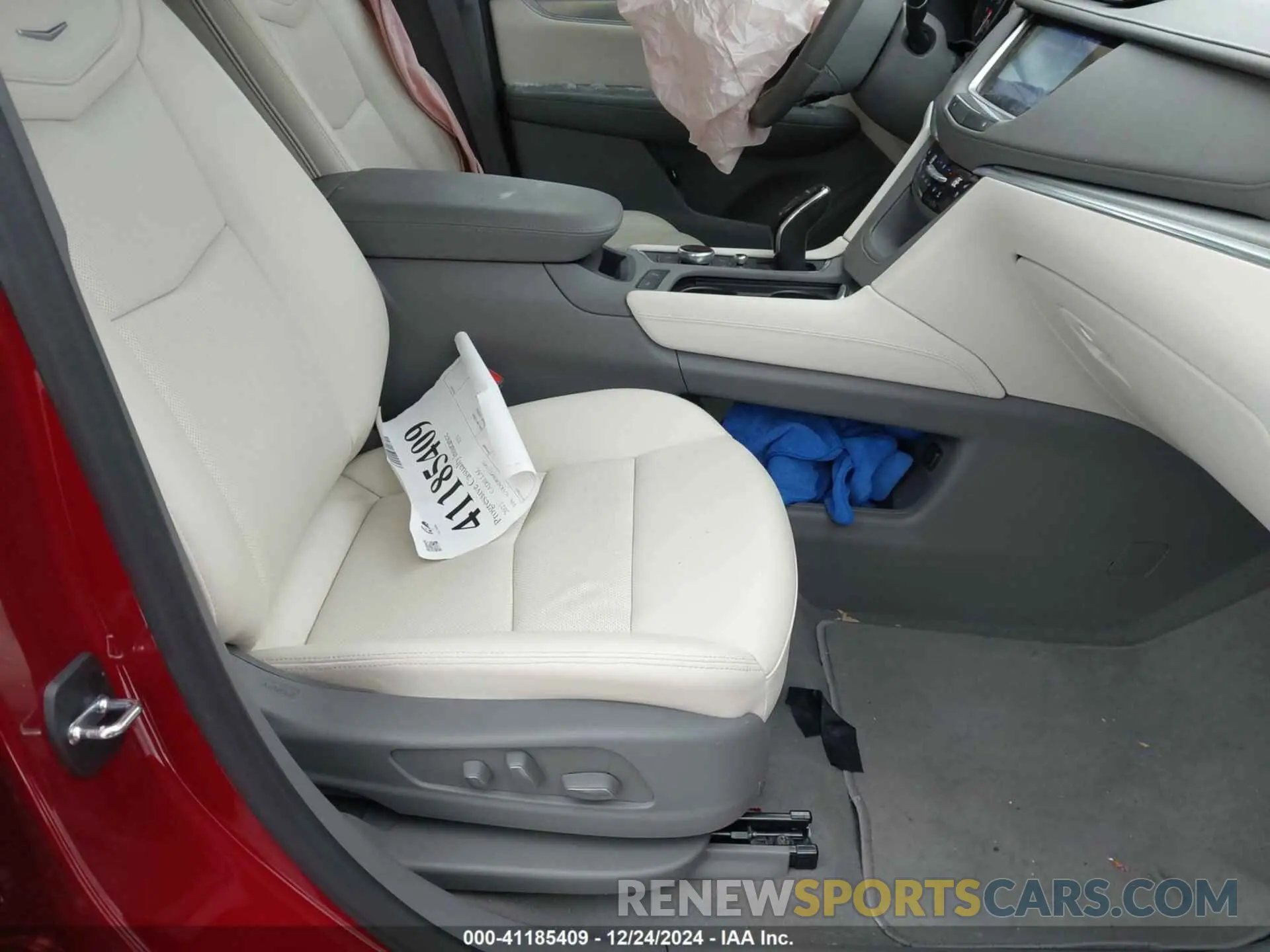 5 fotografías del automóvil dañado 1GYKNDRS6PZ111495 CADILLAC XT5 2023