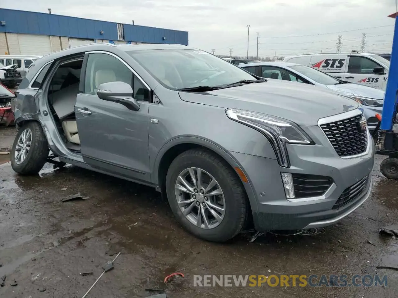 4 fotografías del automóvil dañado 1GYKNDRS6PZ195222 CADILLAC XT5 2023