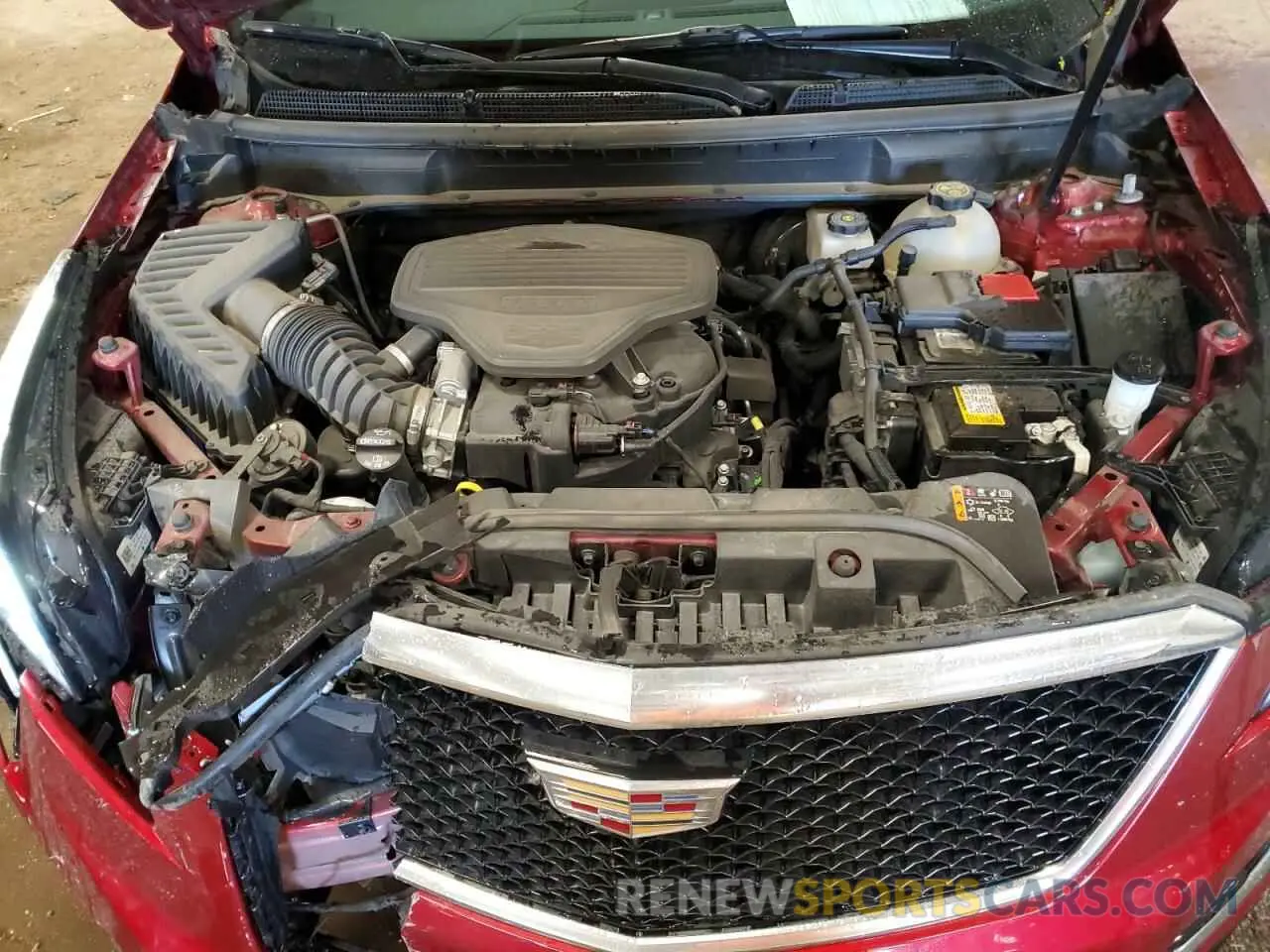 12 fotografías del automóvil dañado 1GYKNGRS1PZ186977 CADILLAC XT5 2023