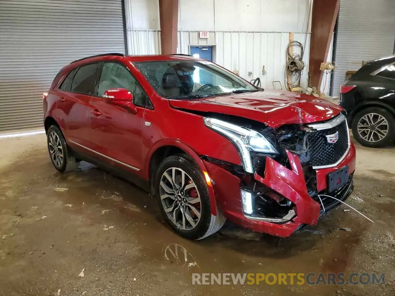 4 fotografías del automóvil dañado 1GYKNGRS1PZ186977 CADILLAC XT5 2023