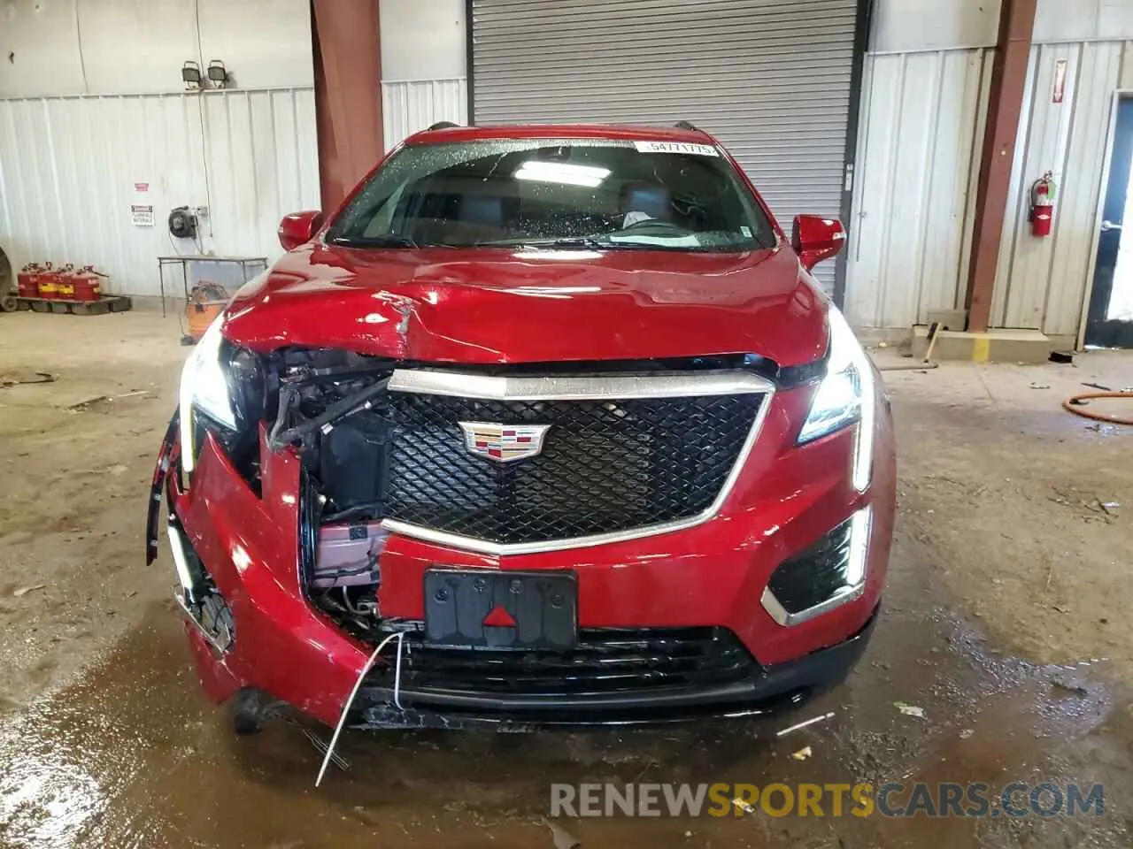 5 fotografías del automóvil dañado 1GYKNGRS1PZ186977 CADILLAC XT5 2023
