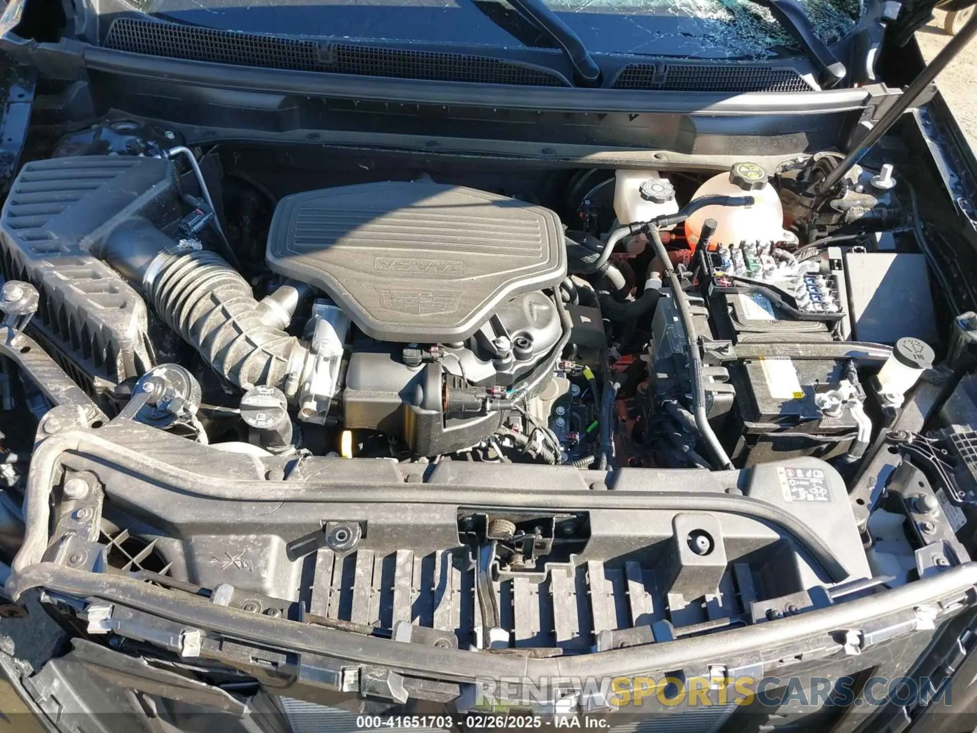 10 fotografías del automóvil dañado 1GYKNGRS5PZ222539 CADILLAC XT5 2023