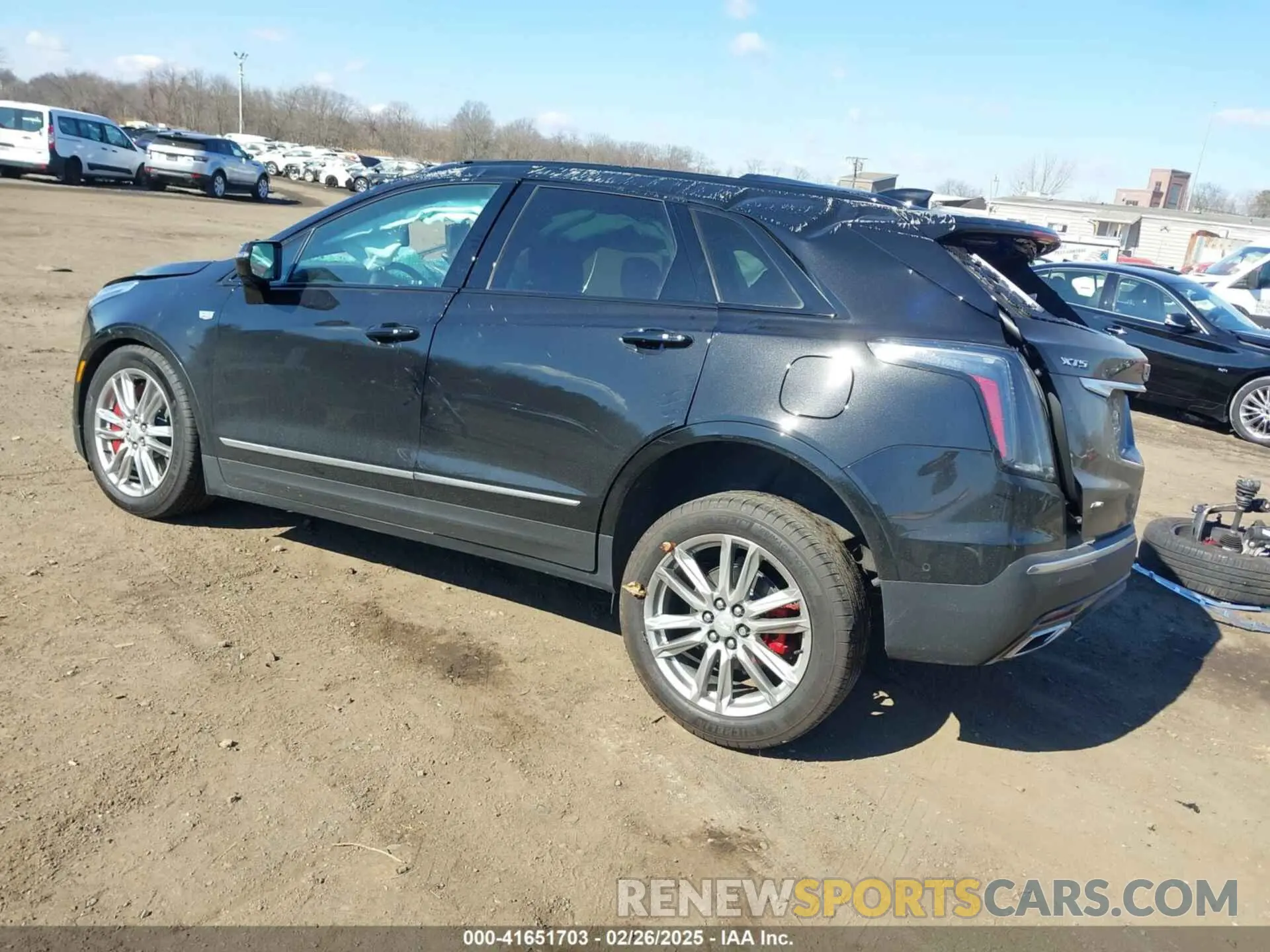 3 fotografías del automóvil dañado 1GYKNGRS5PZ222539 CADILLAC XT5 2023