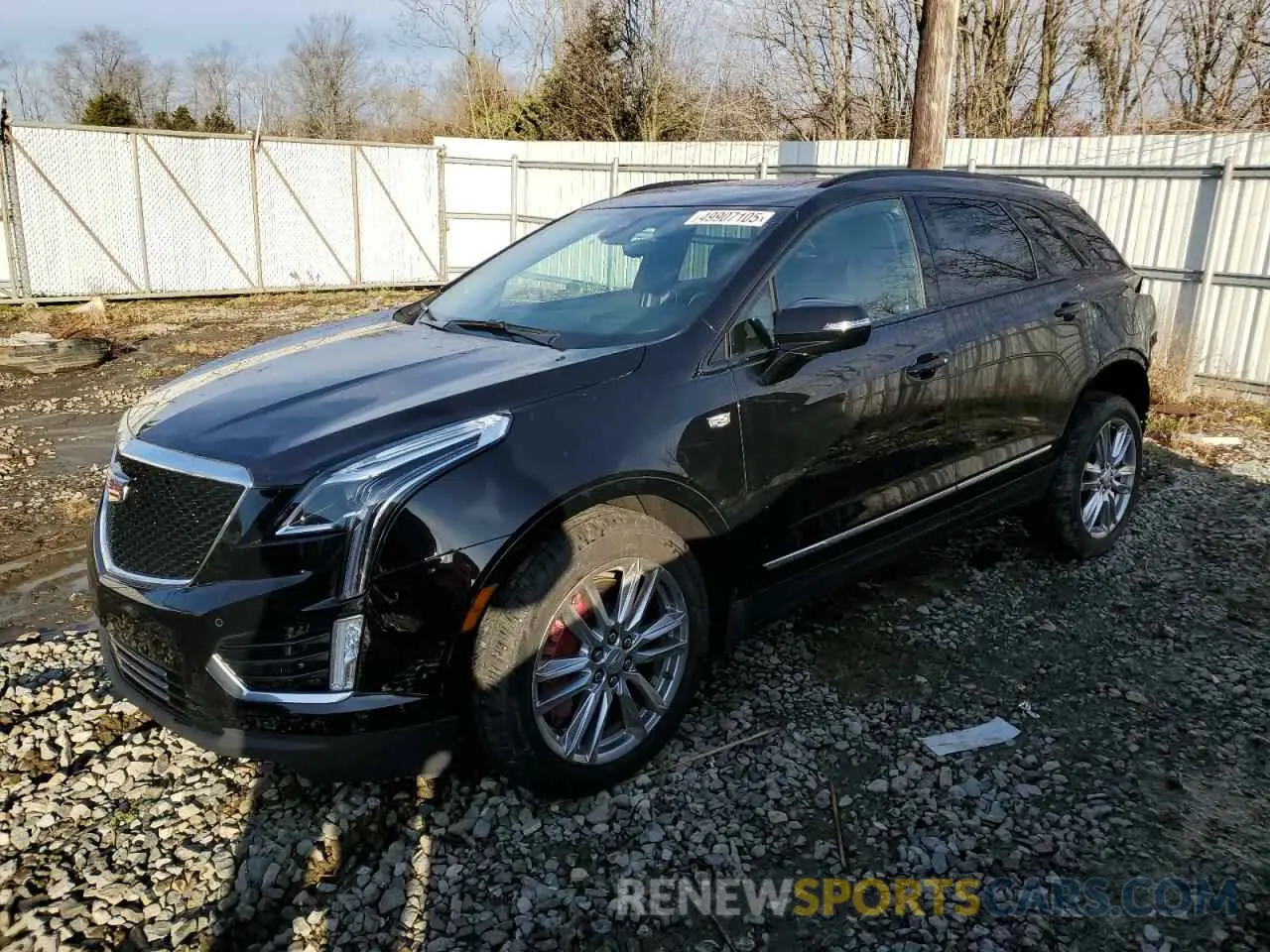 1 fotografías del automóvil dañado 1GYKNGRS6PZ131182 CADILLAC XT5 2023
