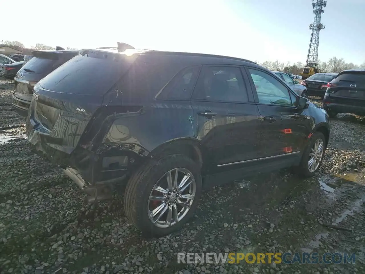 3 fotografías del automóvil dañado 1GYKNGRS6PZ131182 CADILLAC XT5 2023