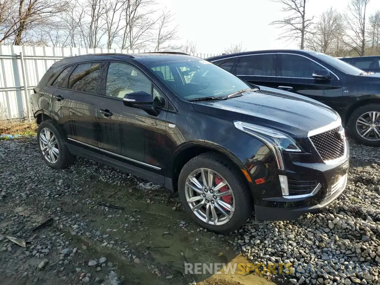 4 fotografías del automóvil dañado 1GYKNGRS6PZ131182 CADILLAC XT5 2023