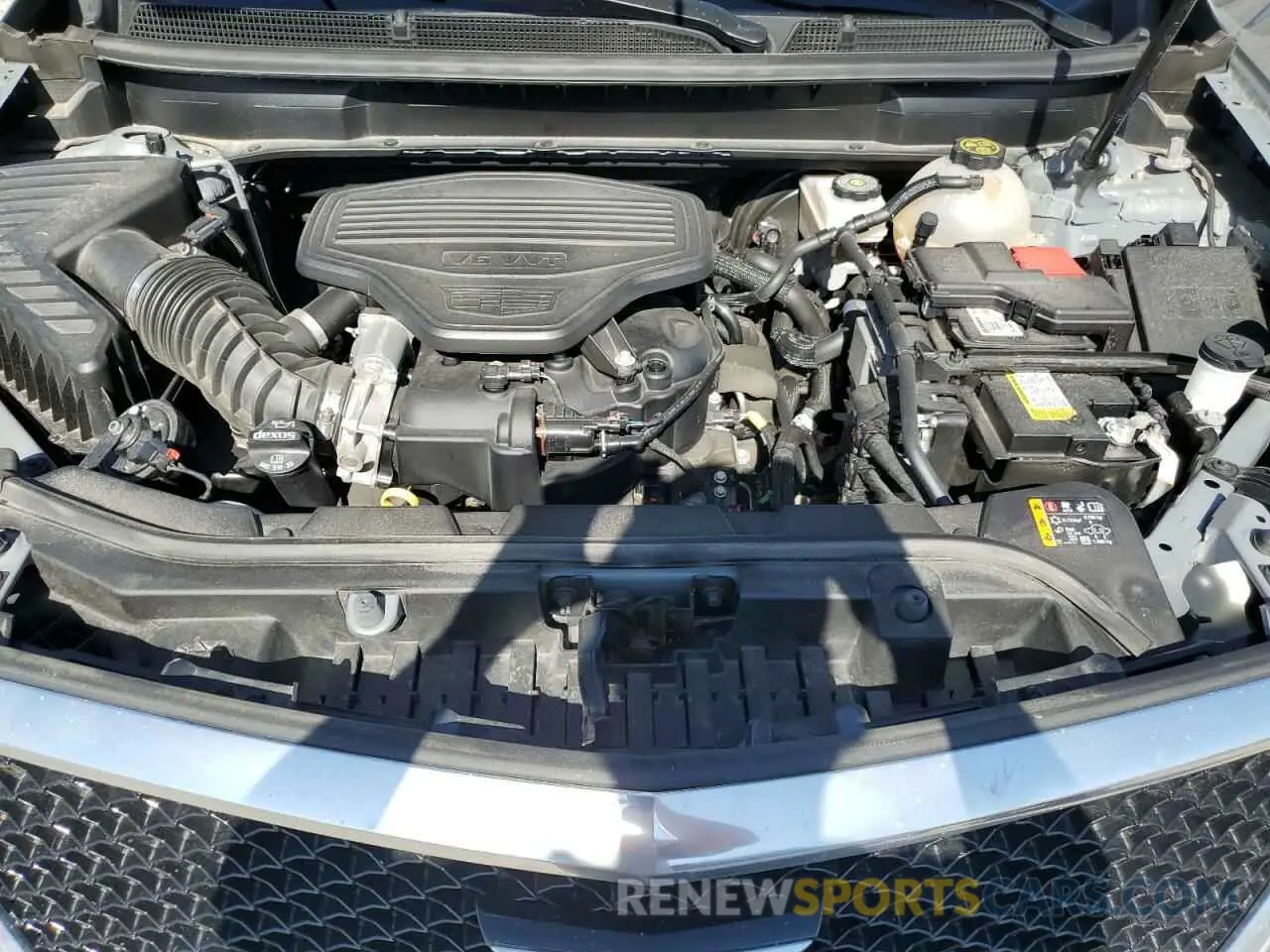 11 fotografías del automóvil dañado 1GYKNGRS7PZ133622 CADILLAC XT5 2023