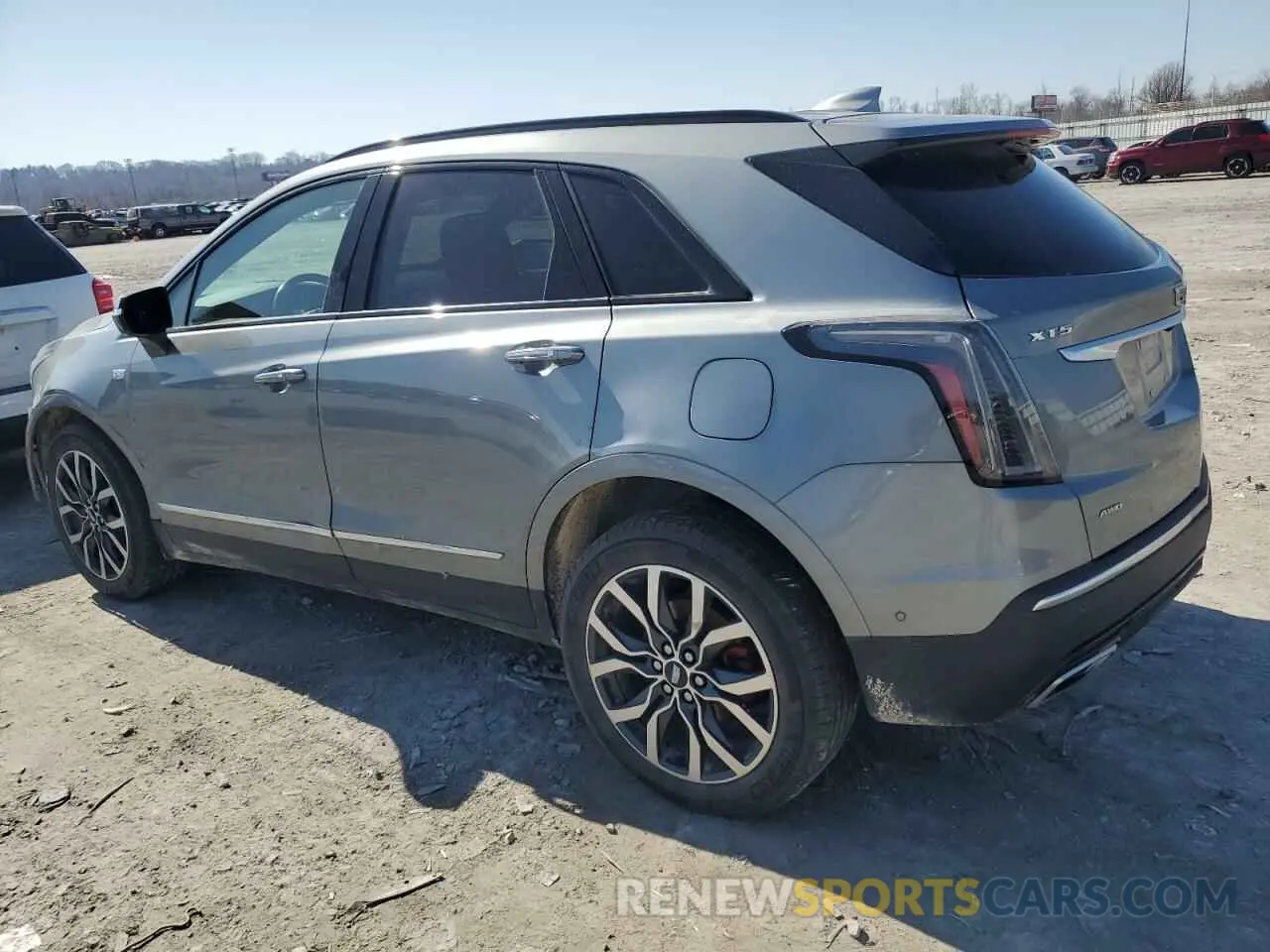 2 fotografías del automóvil dañado 1GYKNGRS7PZ133622 CADILLAC XT5 2023