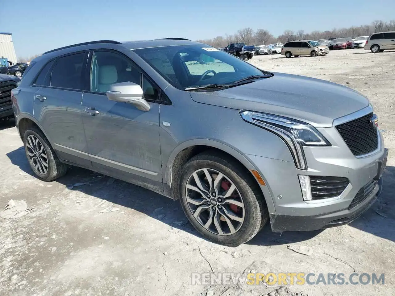4 fotografías del automóvil dañado 1GYKNGRS7PZ133622 CADILLAC XT5 2023