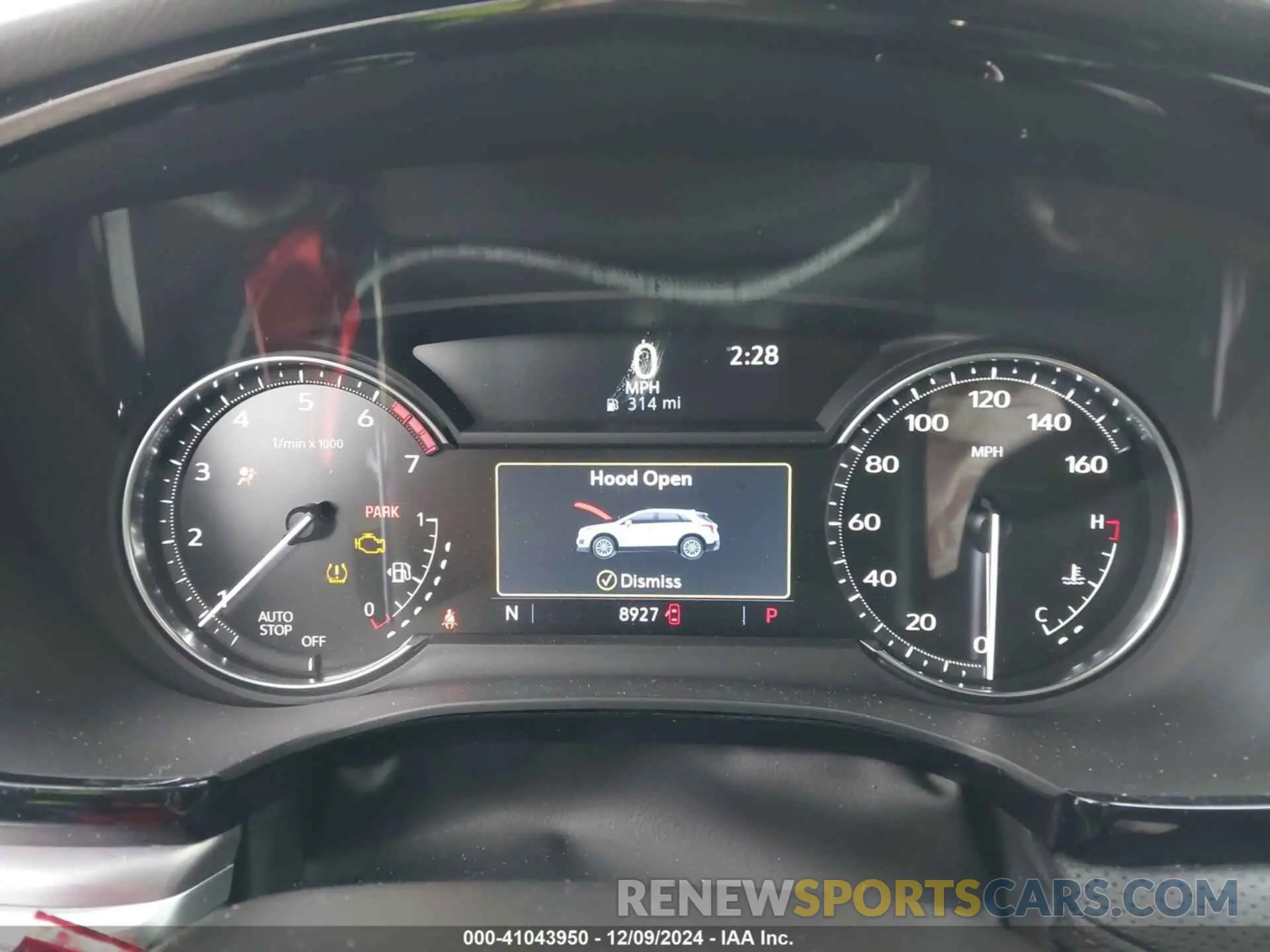 7 fotografías del automóvil dañado 1GEKNAR49RZ704123 CADILLAC XT5 2024