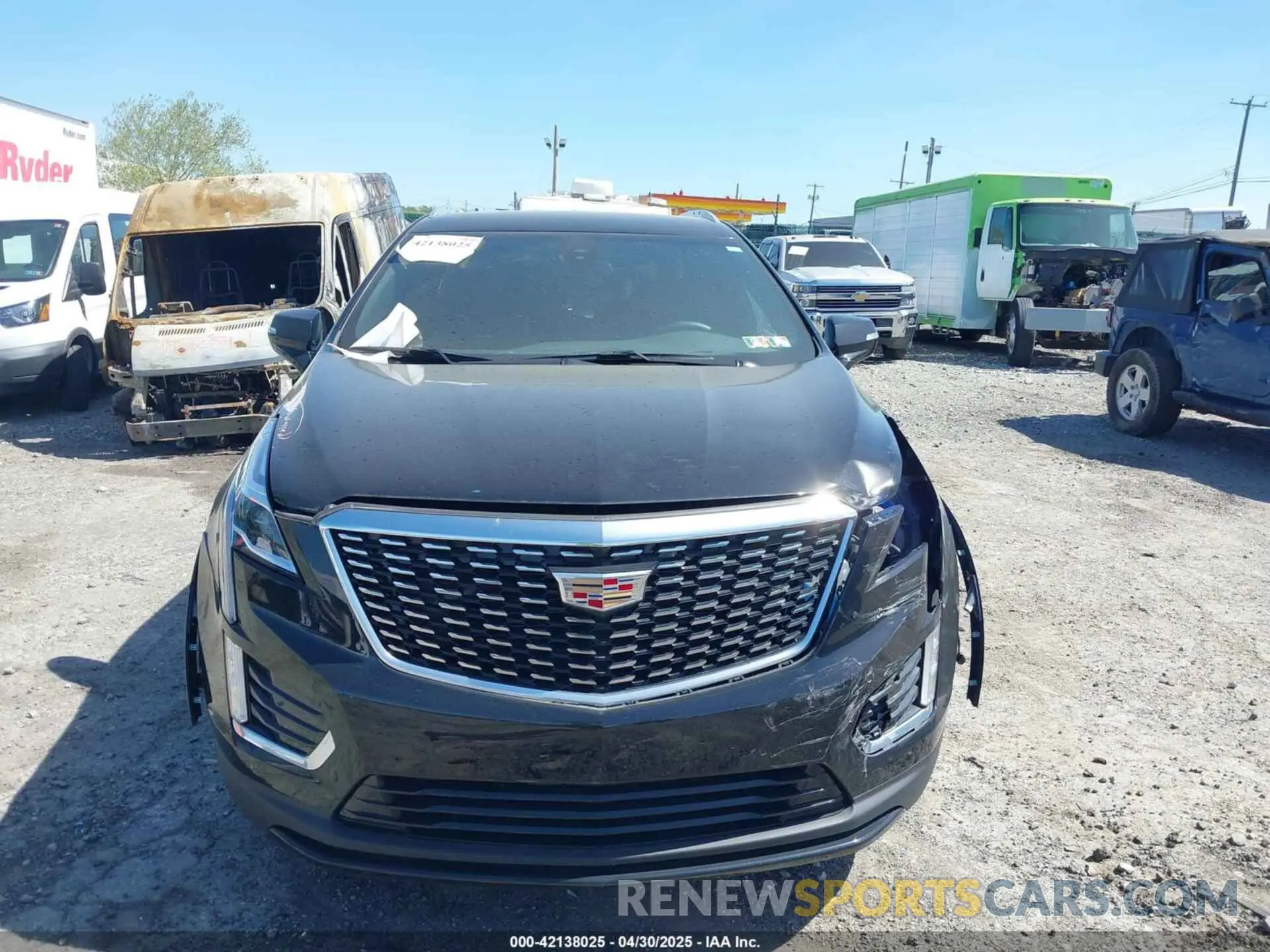 13 fotografías del automóvil dañado 1GYKNAR43RZ725293 CADILLAC XT5 2024