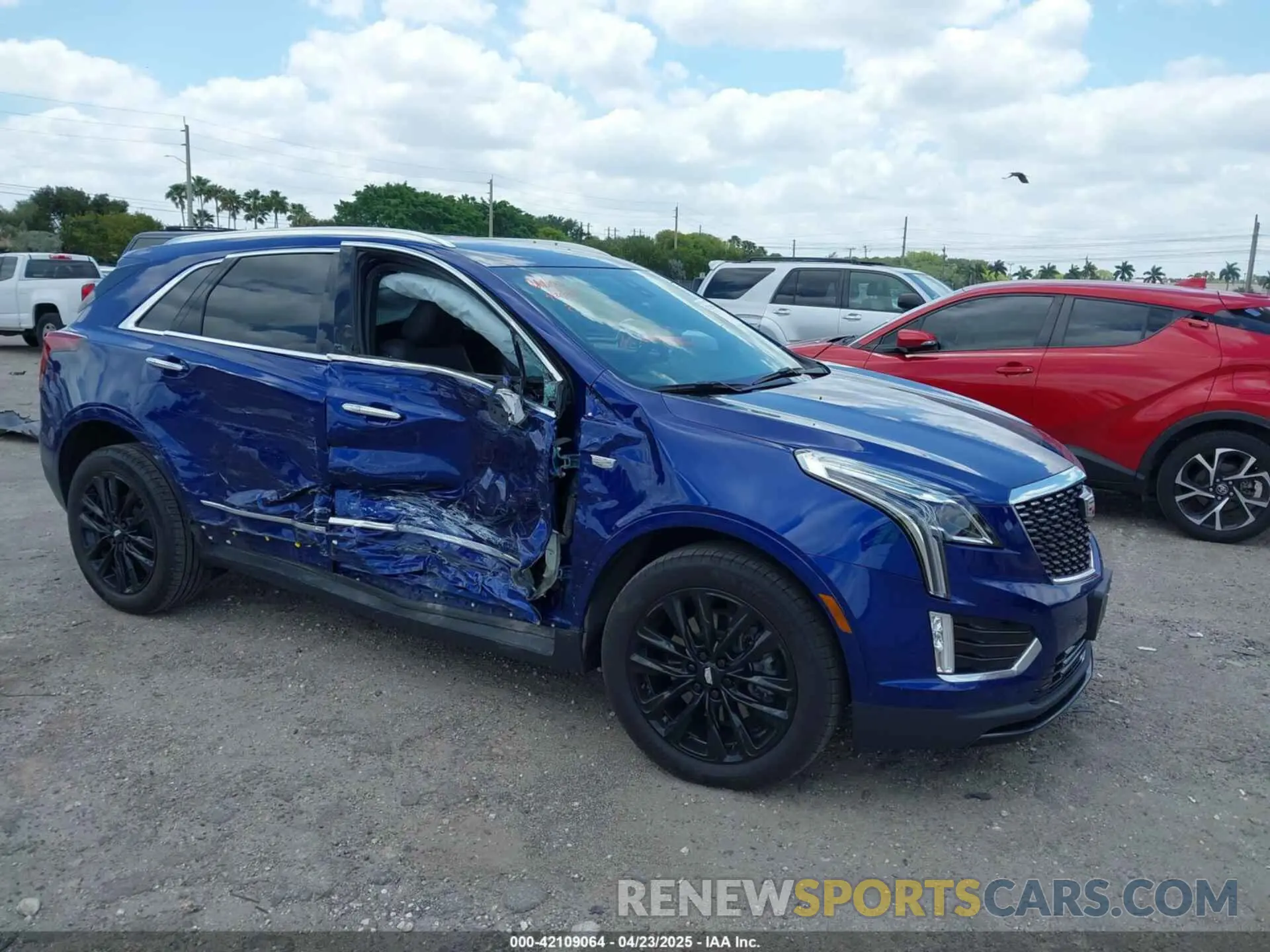 1 fotografías del automóvil dañado 1GYKNBR41RZ755169 CADILLAC XT5 2024