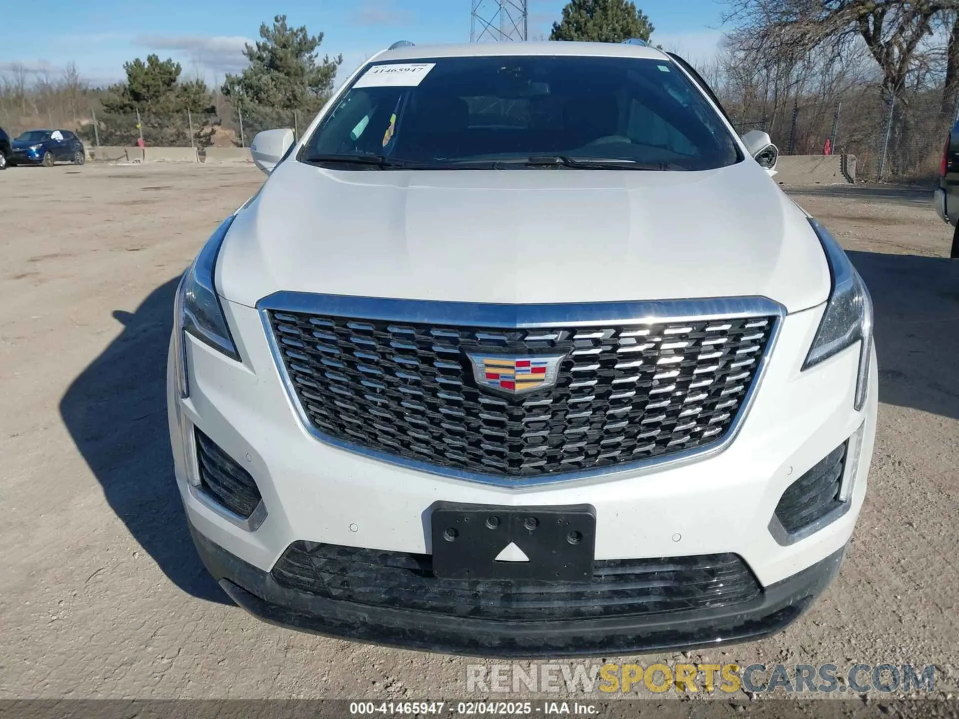 12 fotografías del automóvil dañado 1GYKNBR4XRZ713261 CADILLAC XT5 2024