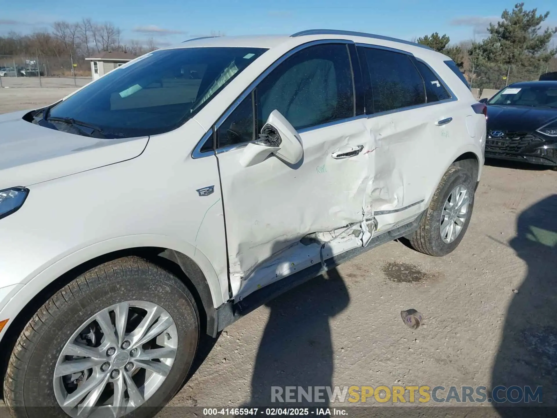 6 fotografías del automóvil dañado 1GYKNBR4XRZ713261 CADILLAC XT5 2024