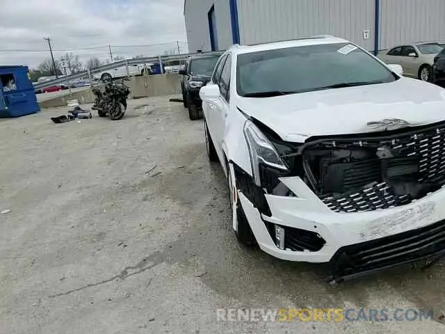 14 fotografías del automóvil dañado 1GYKNCR45RZ708894 CADILLAC XT5 2024