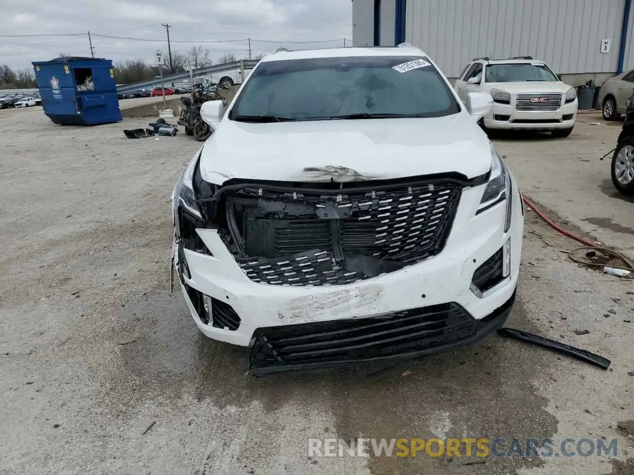 5 fotografías del automóvil dañado 1GYKNCR45RZ708894 CADILLAC XT5 2024