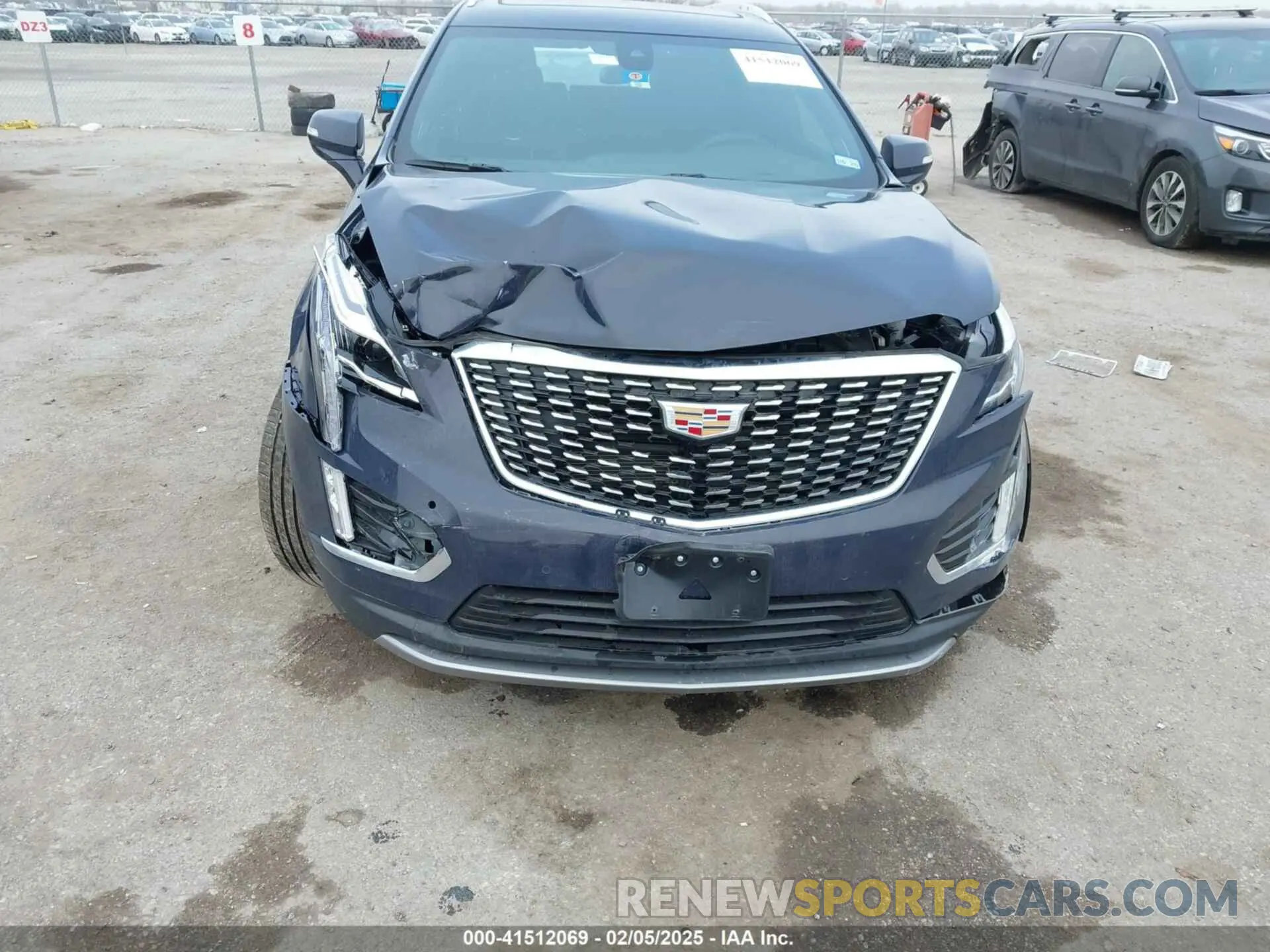 6 fotografías del automóvil dañado 1GYKNCR47RZ755652 CADILLAC XT5 2024