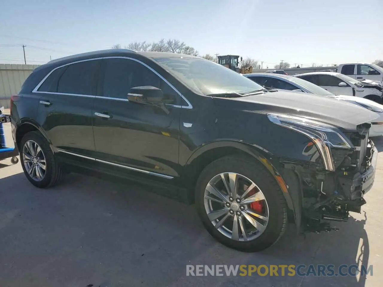 4 fotografías del automóvil dañado 1GYKNCR4XRZ705392 CADILLAC XT5 2024