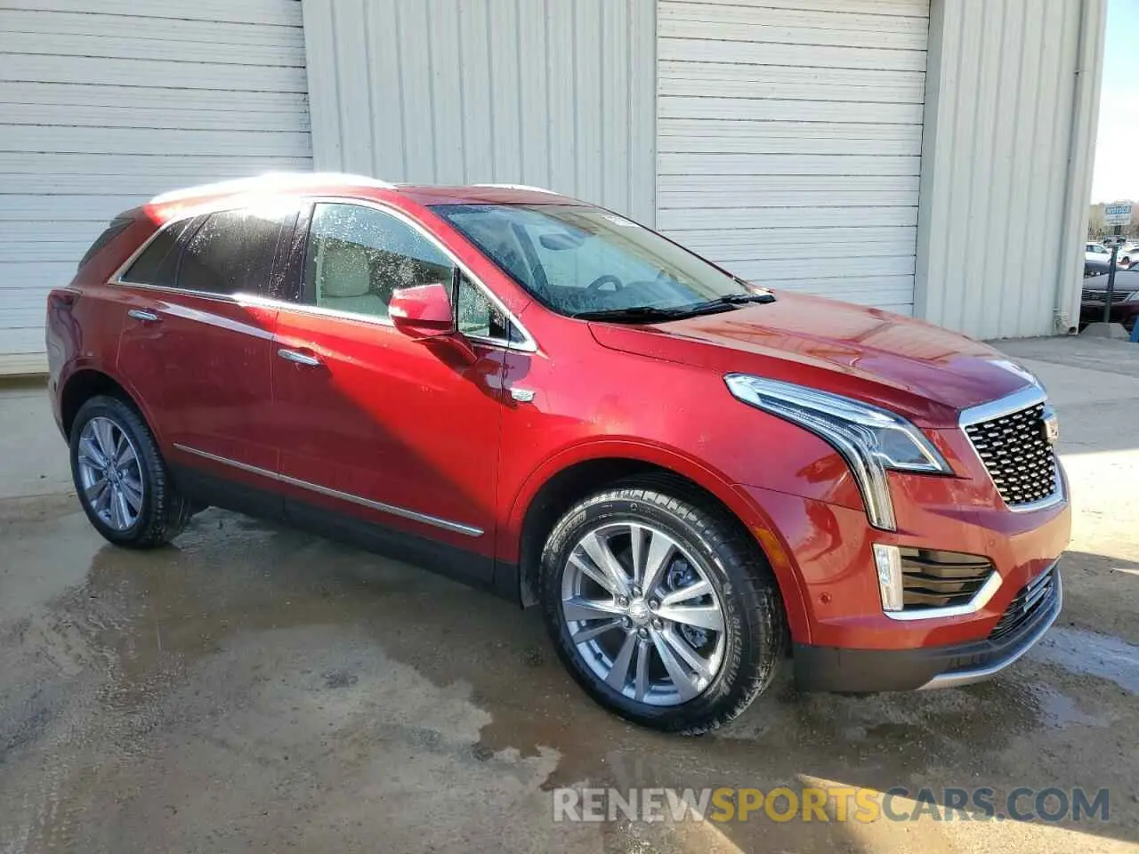4 fotografías del automóvil dañado 1GYKNCRS0RZ713659 CADILLAC XT5 2024
