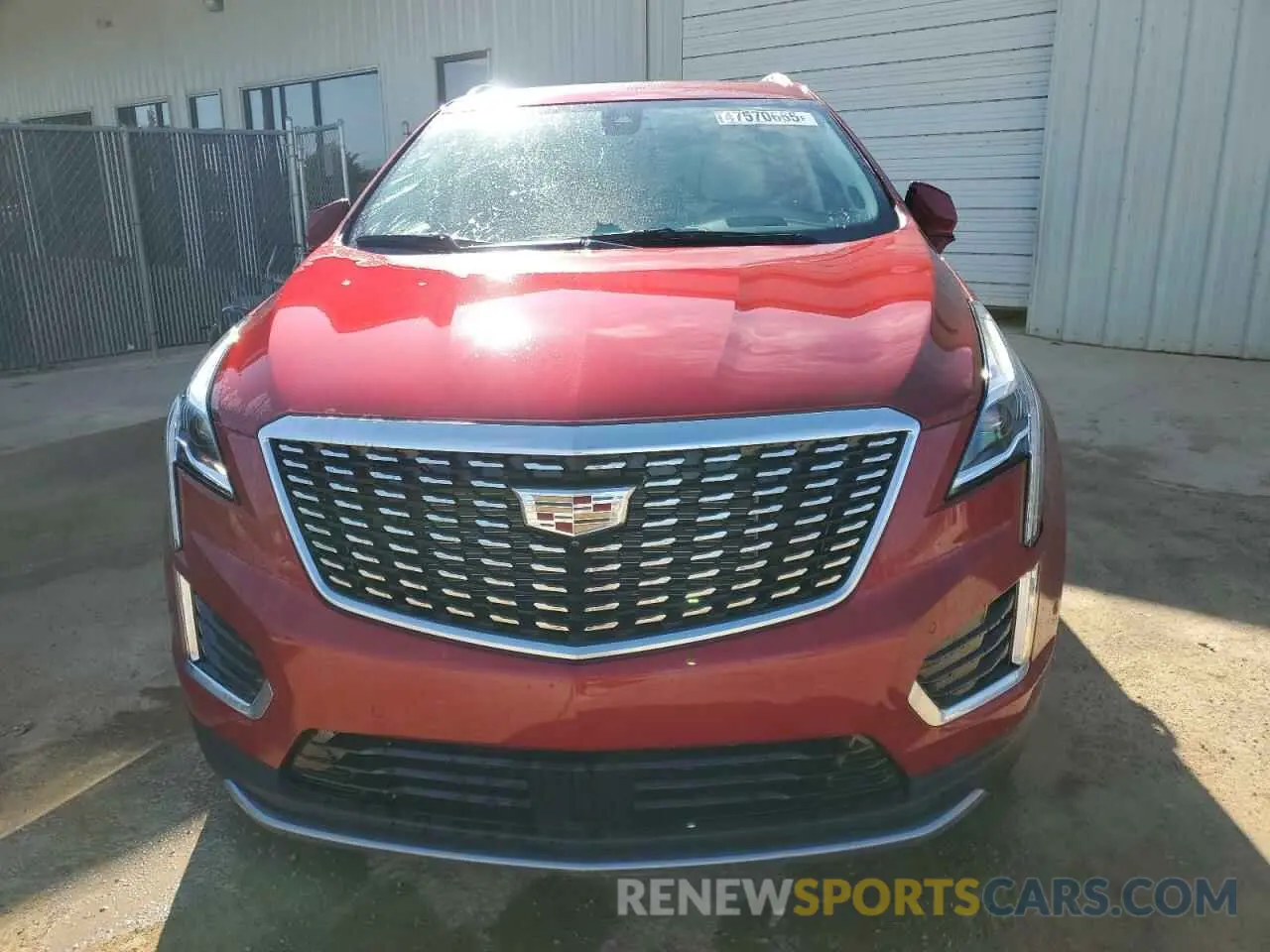 5 fotografías del automóvil dañado 1GYKNCRS0RZ713659 CADILLAC XT5 2024
