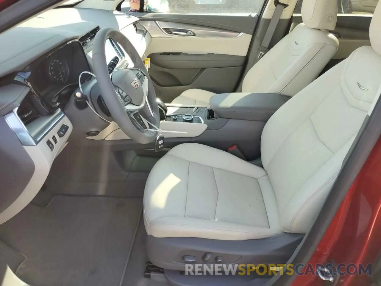 7 fotografías del automóvil dañado 1GYKNCRS0RZ713659 CADILLAC XT5 2024
