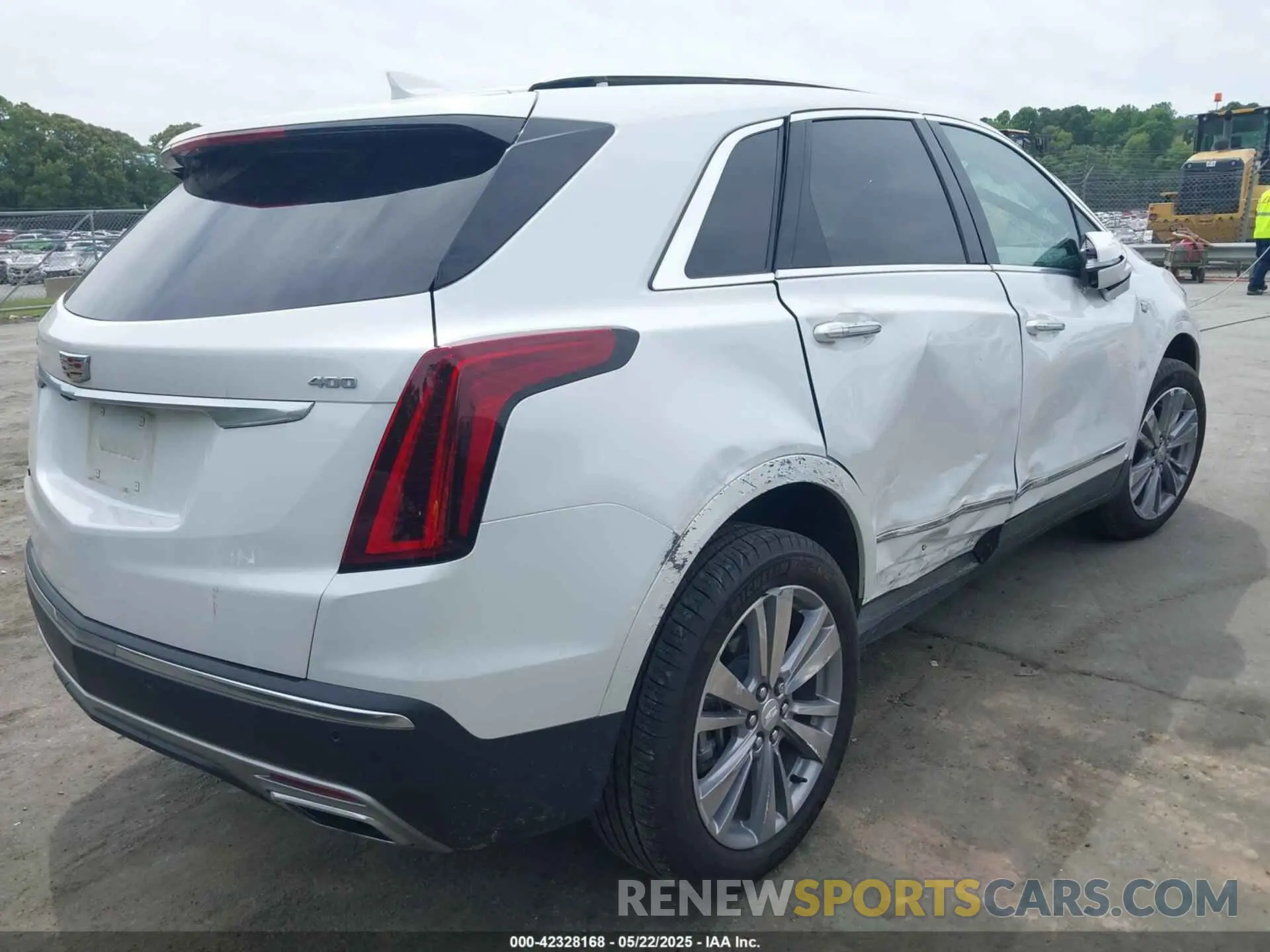 4 fotografías del automóvil dañado 1GYKNCRS4RZ720551 CADILLAC XT5 2024