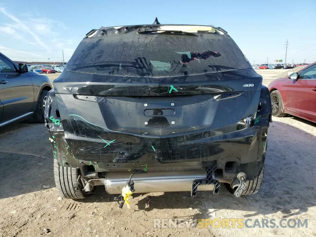 6 fotografías del automóvil dañado 1GYKNCRS6RZ718865 CADILLAC XT5 2024