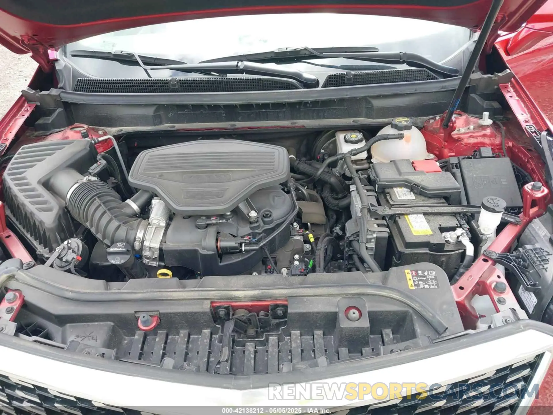 10 fotografías del automóvil dañado 1GYKNCRS9RZ725292 CADILLAC XT5 2024
