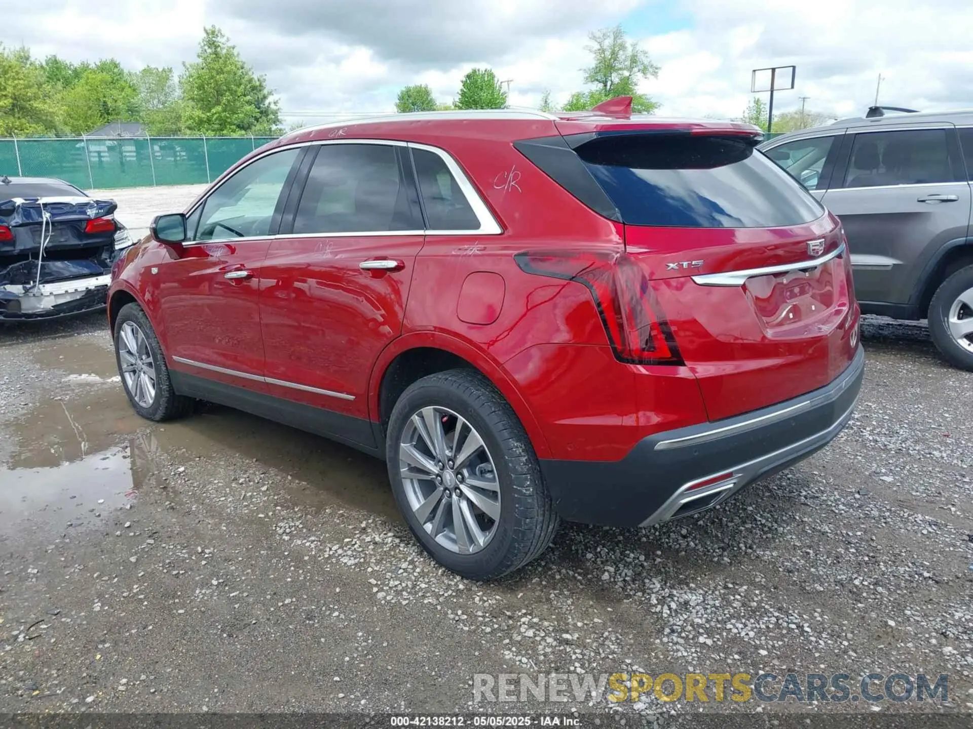 3 fotografías del automóvil dañado 1GYKNCRS9RZ725292 CADILLAC XT5 2024