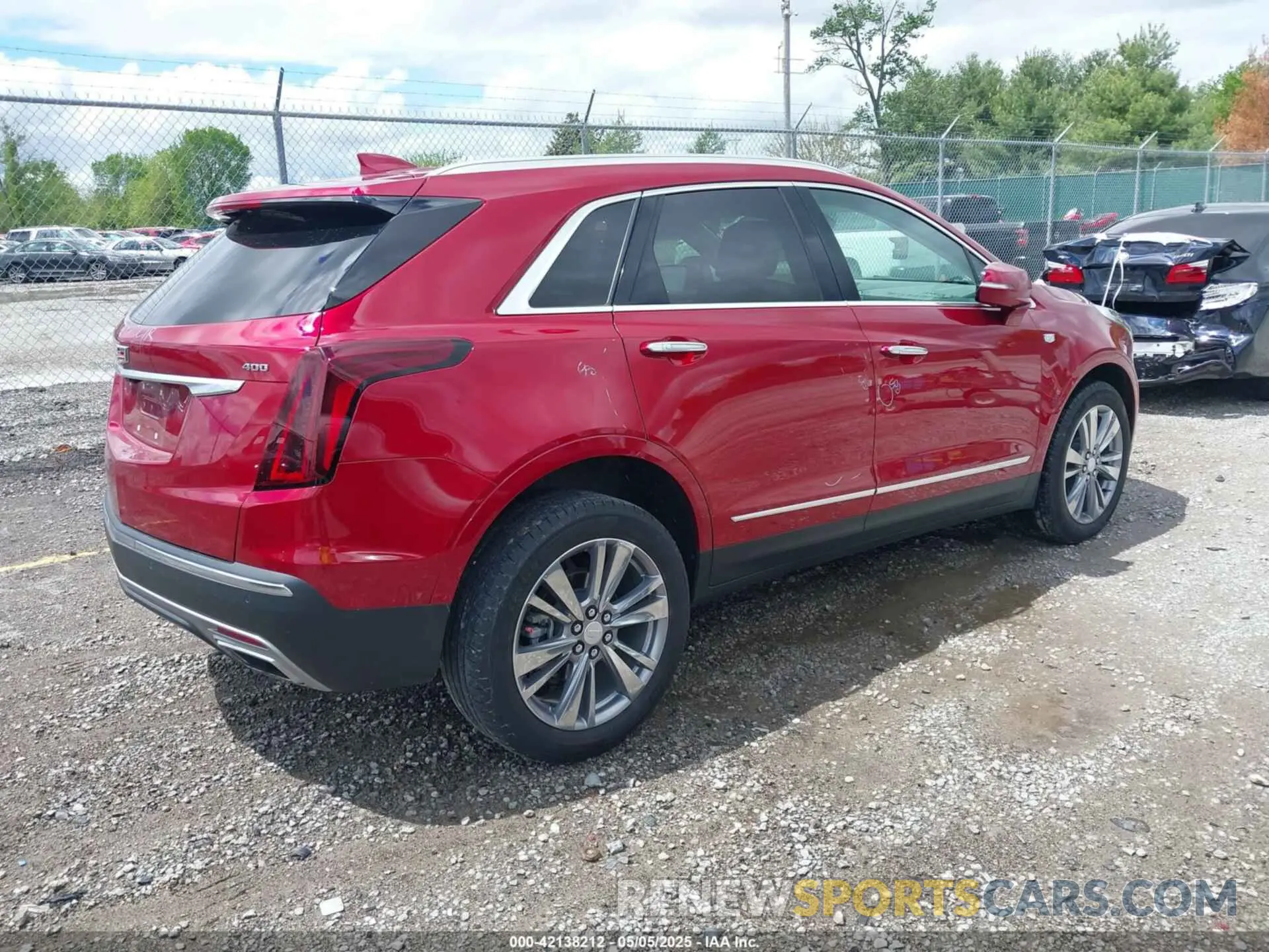 4 fotografías del automóvil dañado 1GYKNCRS9RZ725292 CADILLAC XT5 2024