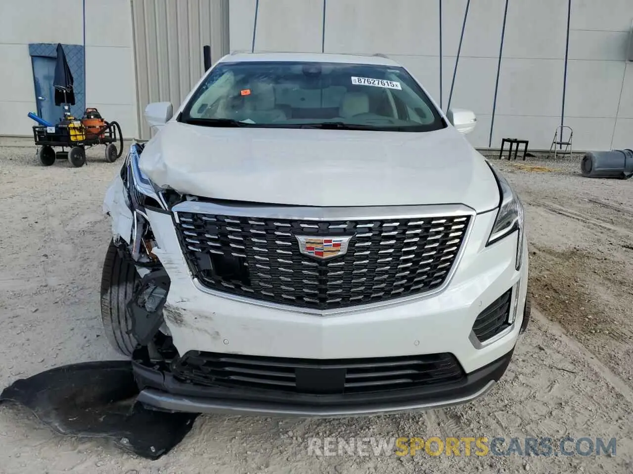 5 fotografías del automóvil dañado 1GYKNCRSXRZ745180 CADILLAC XT5 2024