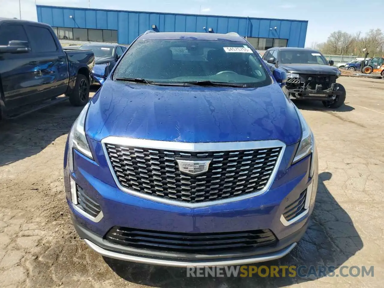 5 fotografías del automóvil dañado 1GYKNDR40RZ701938 CADILLAC XT5 2024