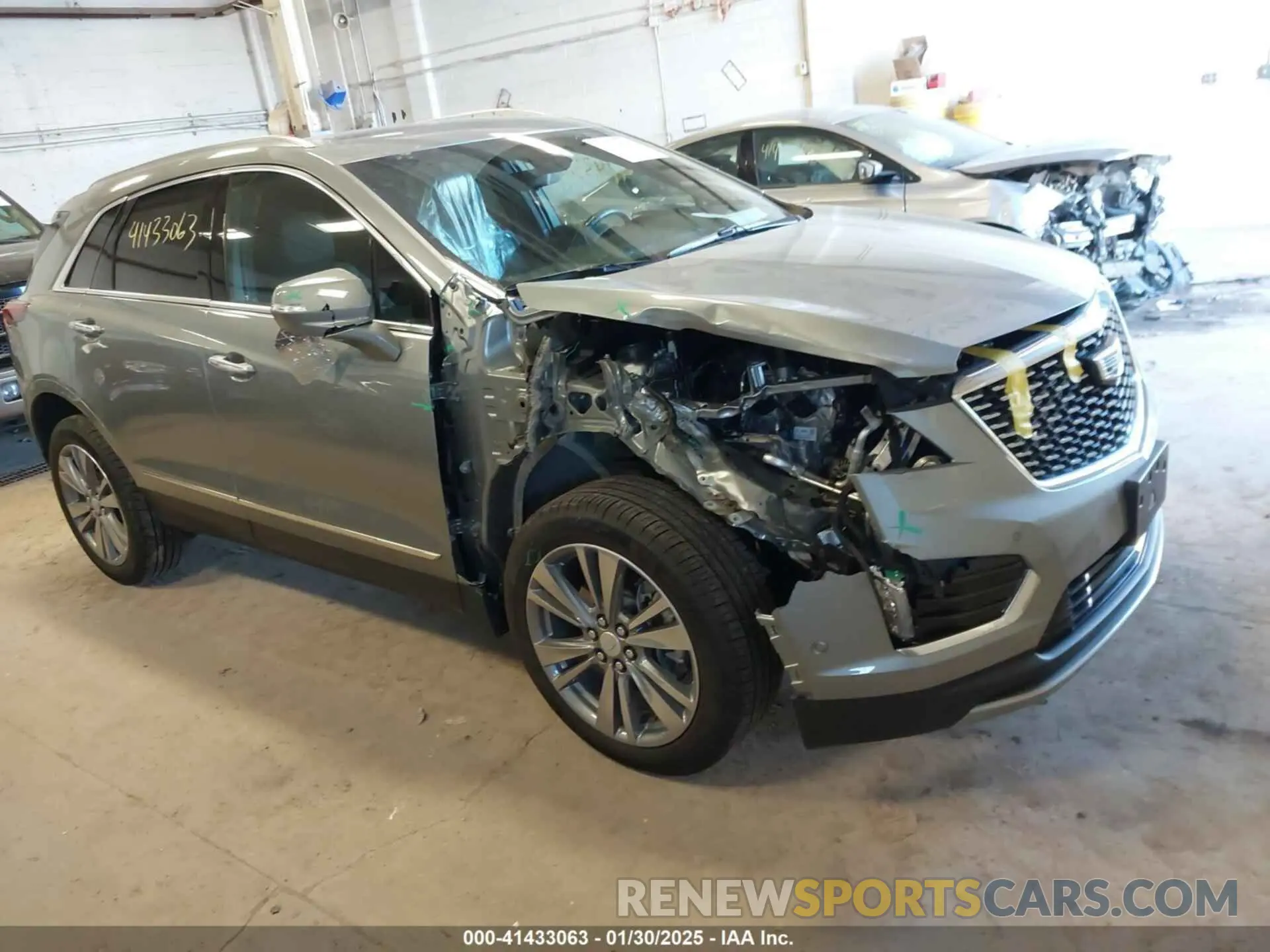 1 fotografías del automóvil dañado 1GYKNDR43RZ757968 CADILLAC XT5 2024