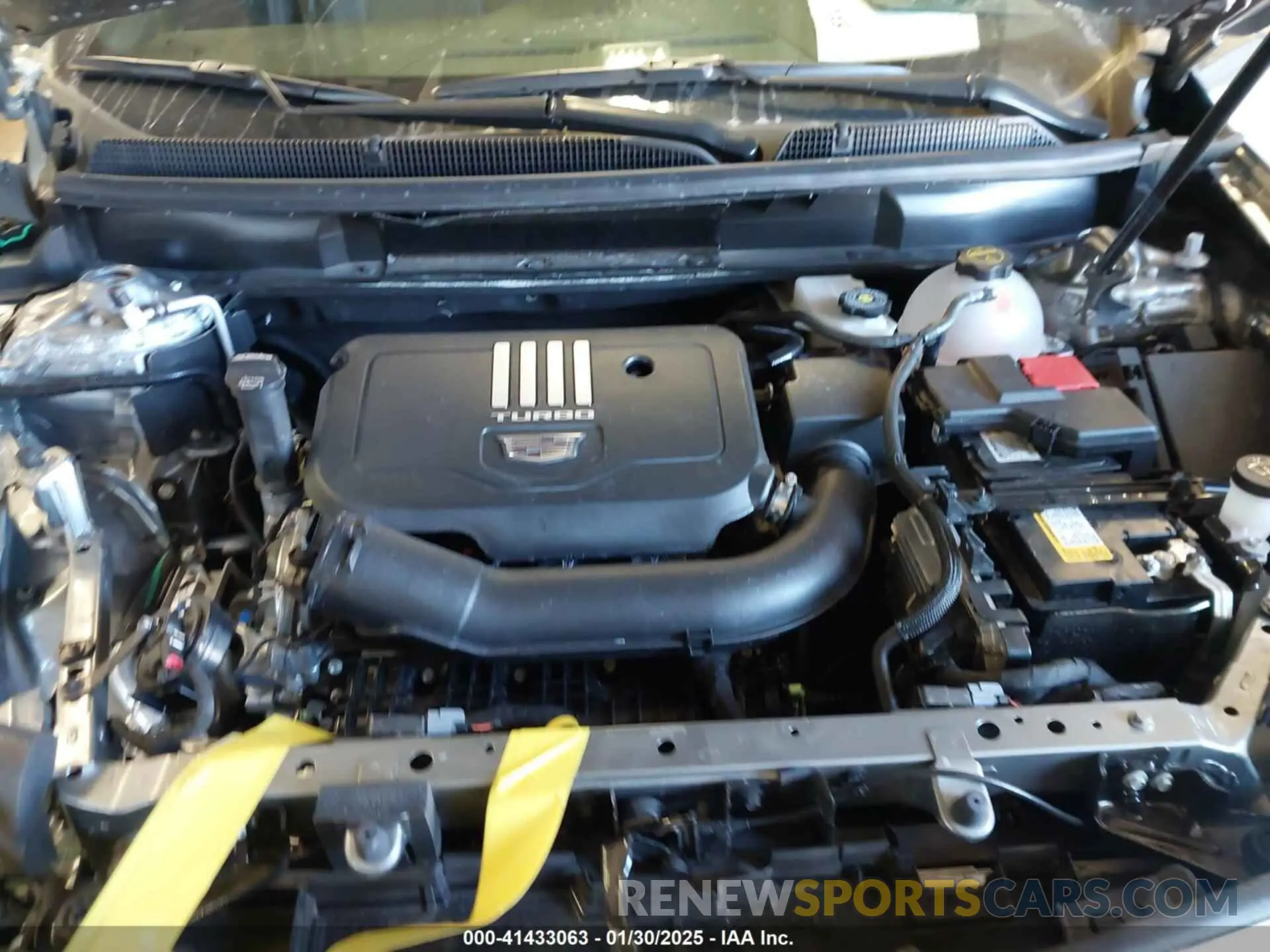 10 fotografías del automóvil dañado 1GYKNDR43RZ757968 CADILLAC XT5 2024