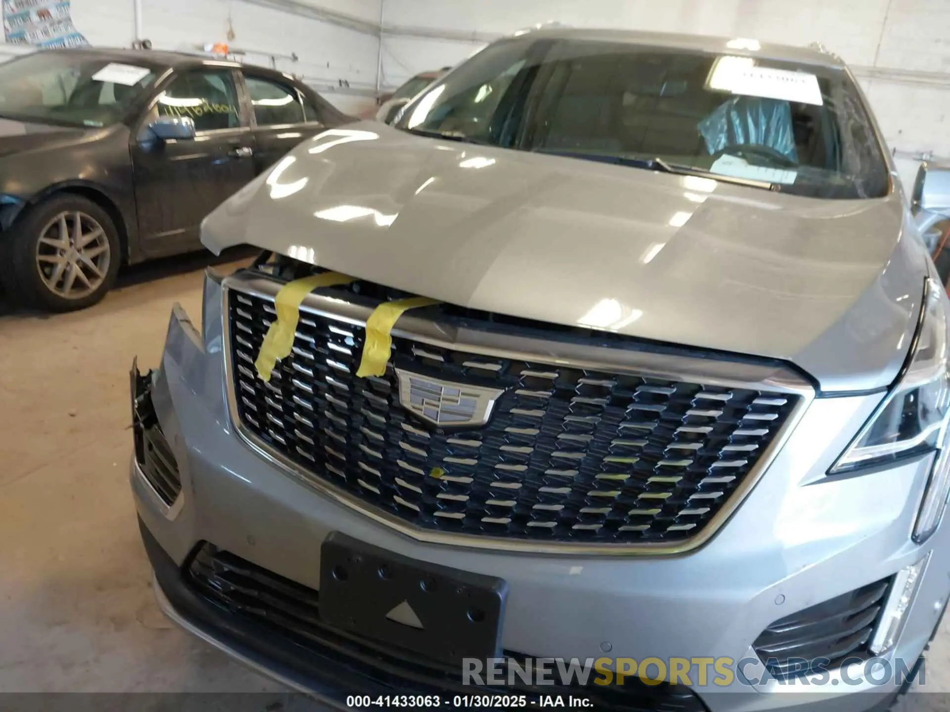 12 fotografías del automóvil dañado 1GYKNDR43RZ757968 CADILLAC XT5 2024