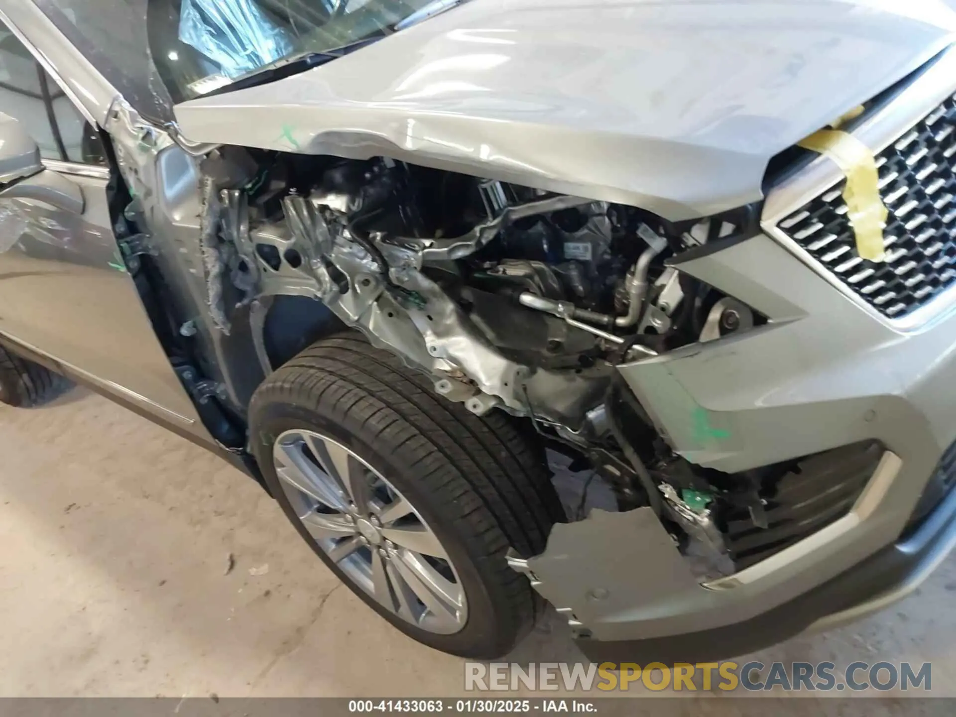 6 fotografías del automóvil dañado 1GYKNDR43RZ757968 CADILLAC XT5 2024