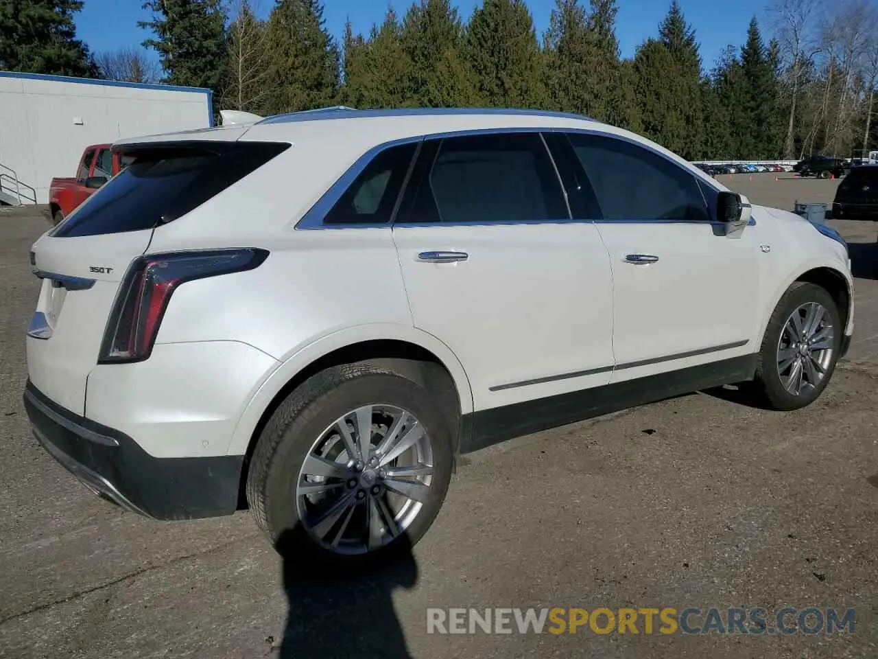 3 fotografías del automóvil dañado 1GYKNDR49RZ707687 CADILLAC XT5 2024