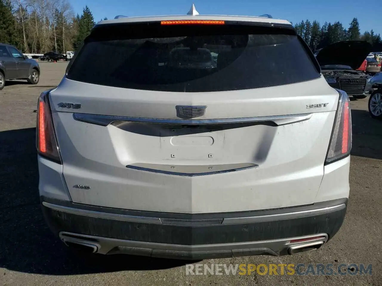 6 fotografías del automóvil dañado 1GYKNDR49RZ707687 CADILLAC XT5 2024