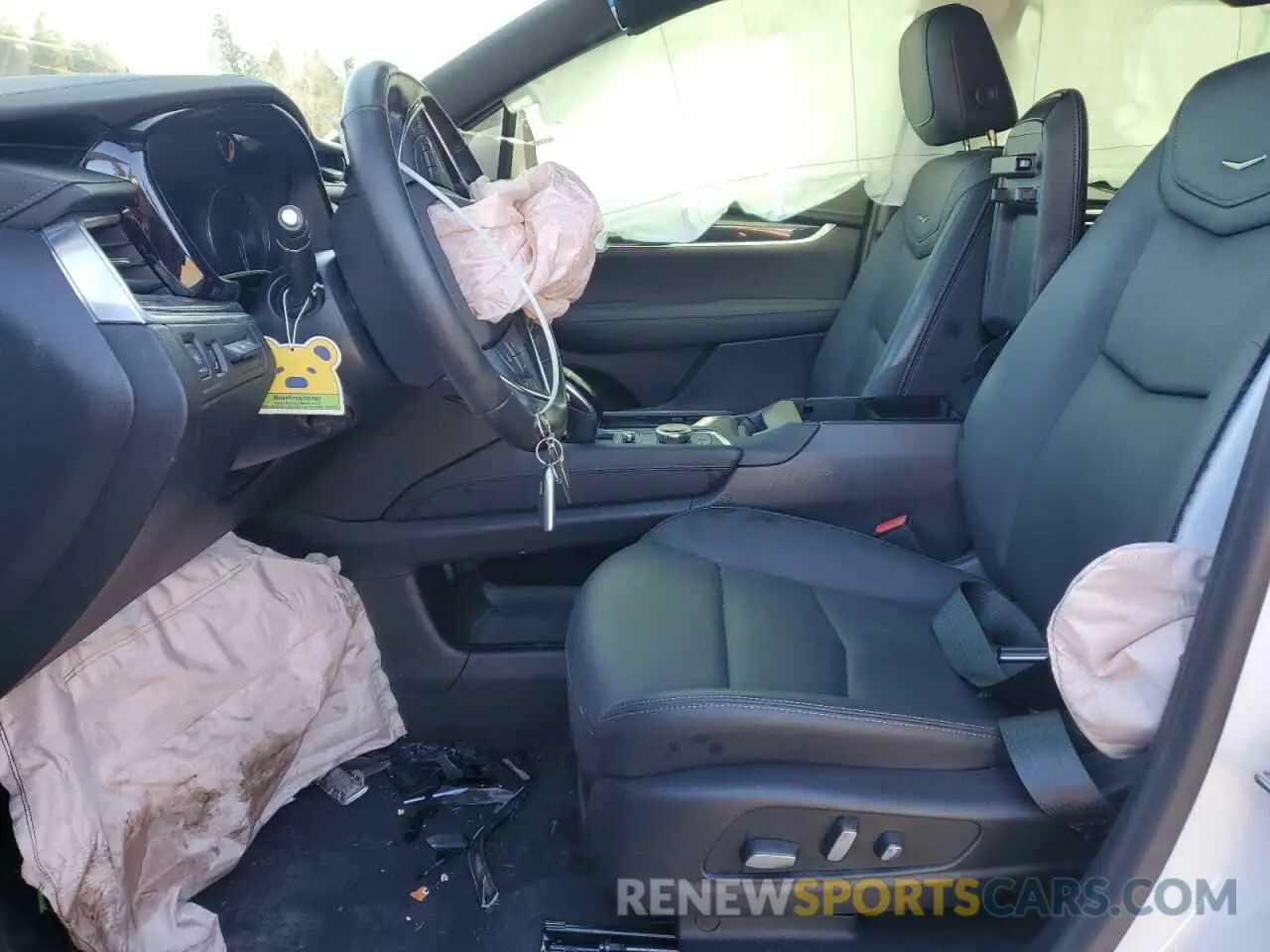 7 fotografías del automóvil dañado 1GYKNDR49RZ707687 CADILLAC XT5 2024