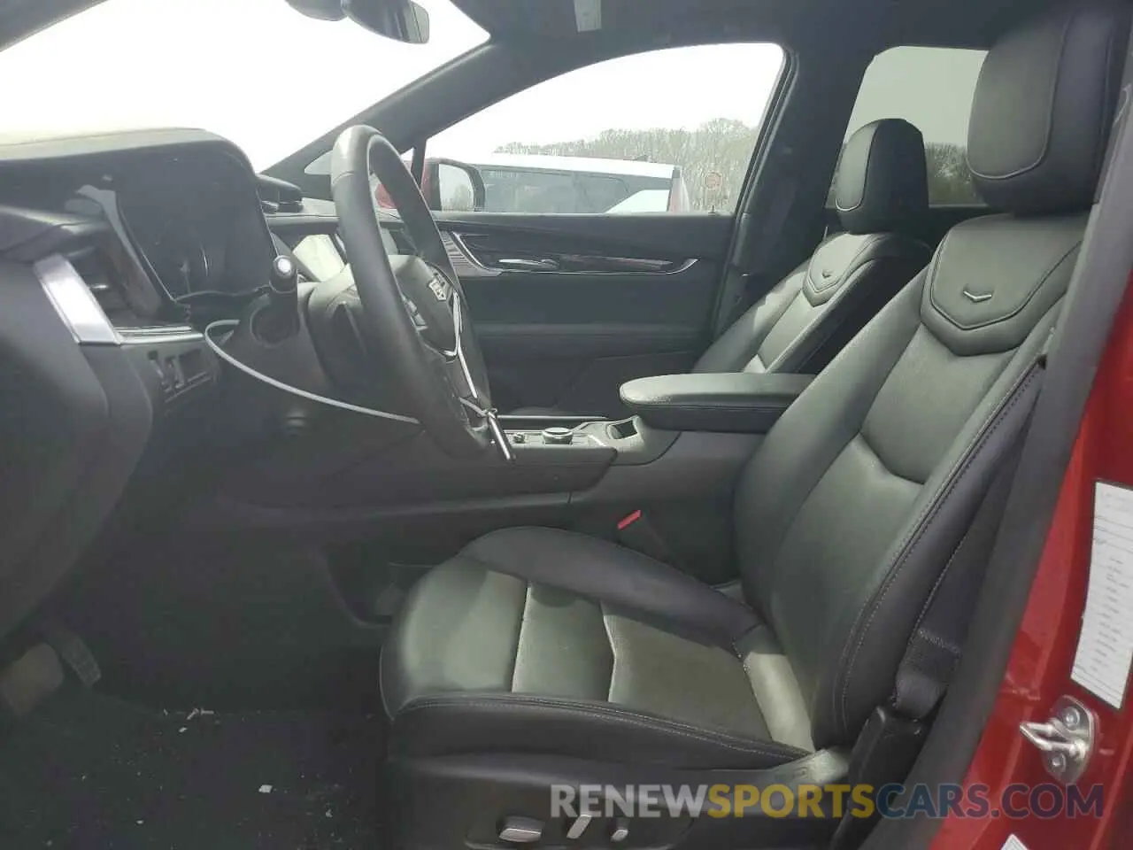 7 fotografías del automóvil dañado 1GYKNDRS4RZ735475 CADILLAC XT5 2024