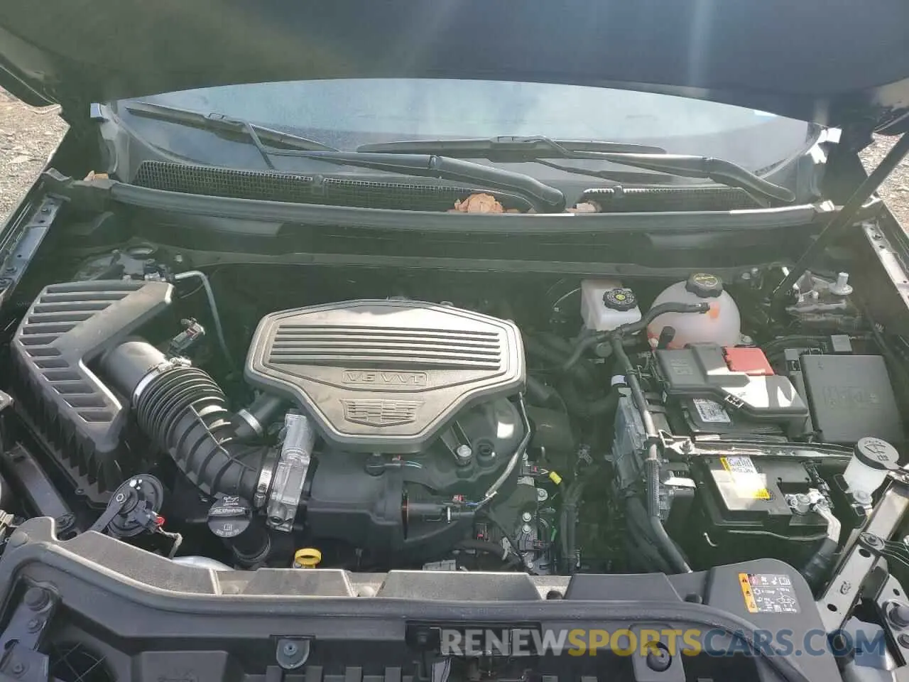 12 fotografías del automóvil dañado 1GYKNDRS5RZ737316 CADILLAC XT5 2024