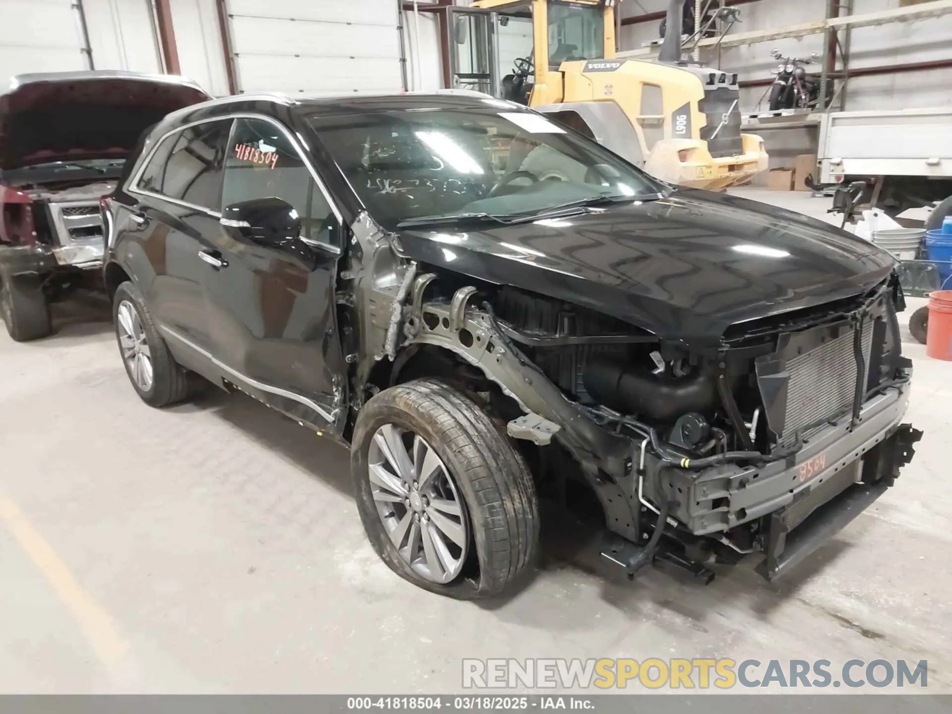 1 fotografías del automóvil dañado 1GYKNDRS6RZ720640 CADILLAC XT5 2024