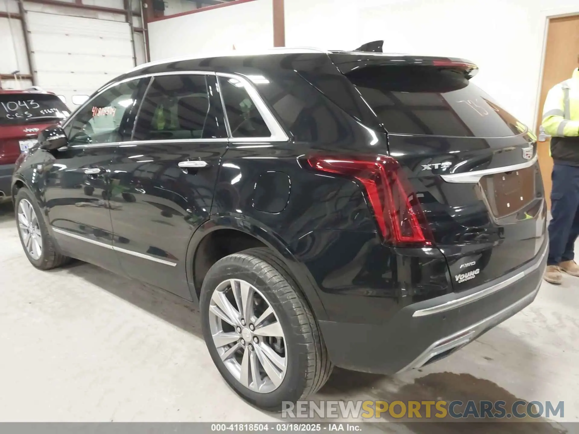 3 fotografías del automóvil dañado 1GYKNDRS6RZ720640 CADILLAC XT5 2024