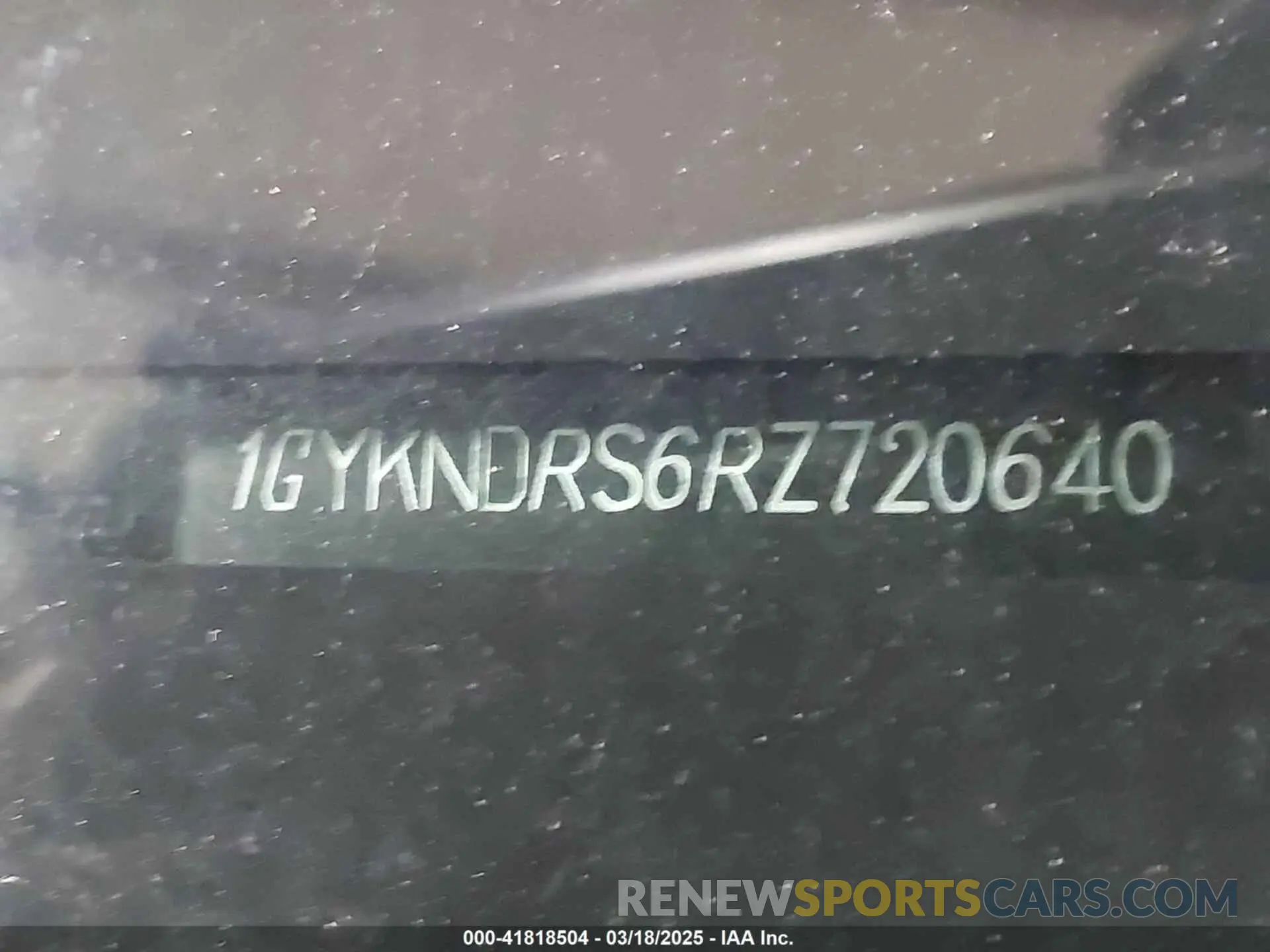 9 fotografías del automóvil dañado 1GYKNDRS6RZ720640 CADILLAC XT5 2024