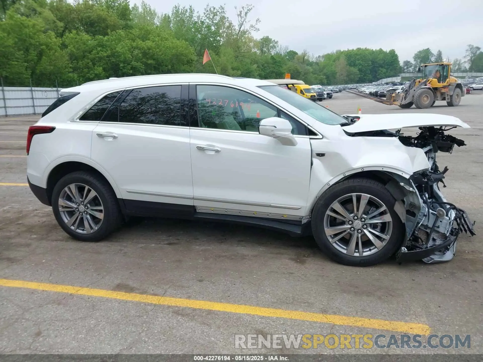 14 fotografías del automóvil dañado 1GYKNDRS6RZ728334 CADILLAC XT5 2024