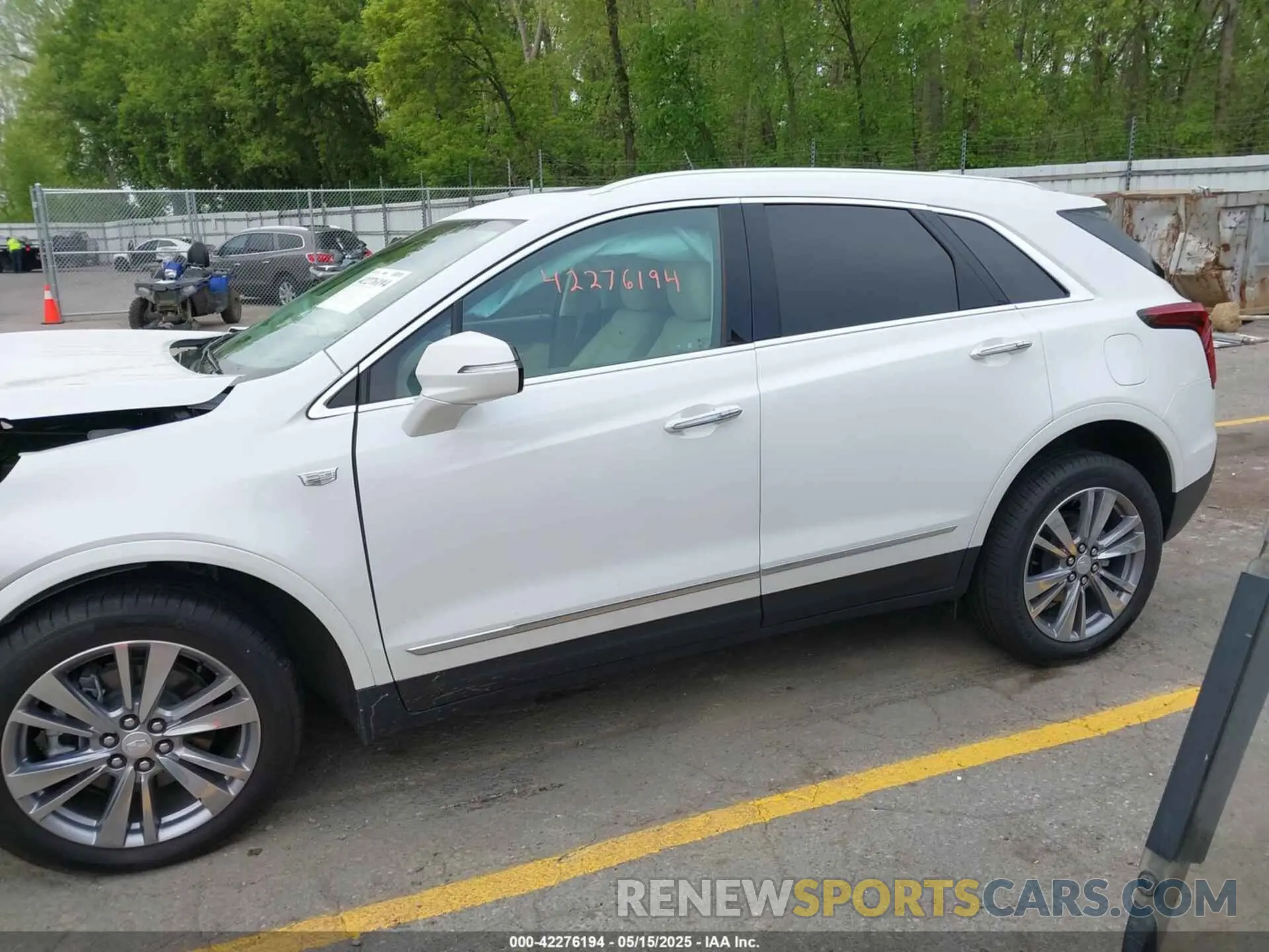 15 fotografías del automóvil dañado 1GYKNDRS6RZ728334 CADILLAC XT5 2024