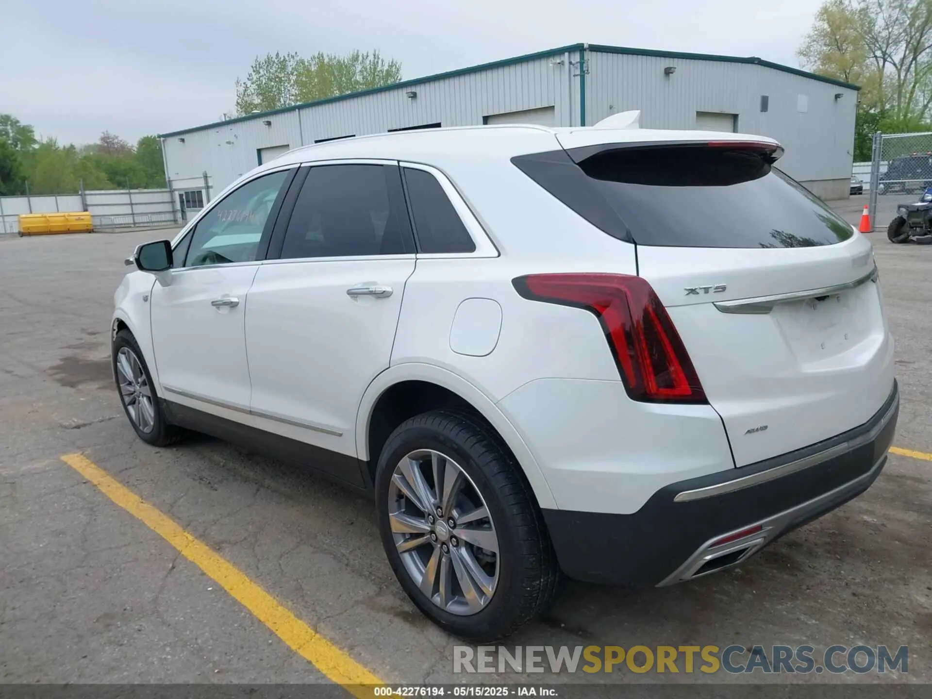 3 fotografías del automóvil dañado 1GYKNDRS6RZ728334 CADILLAC XT5 2024